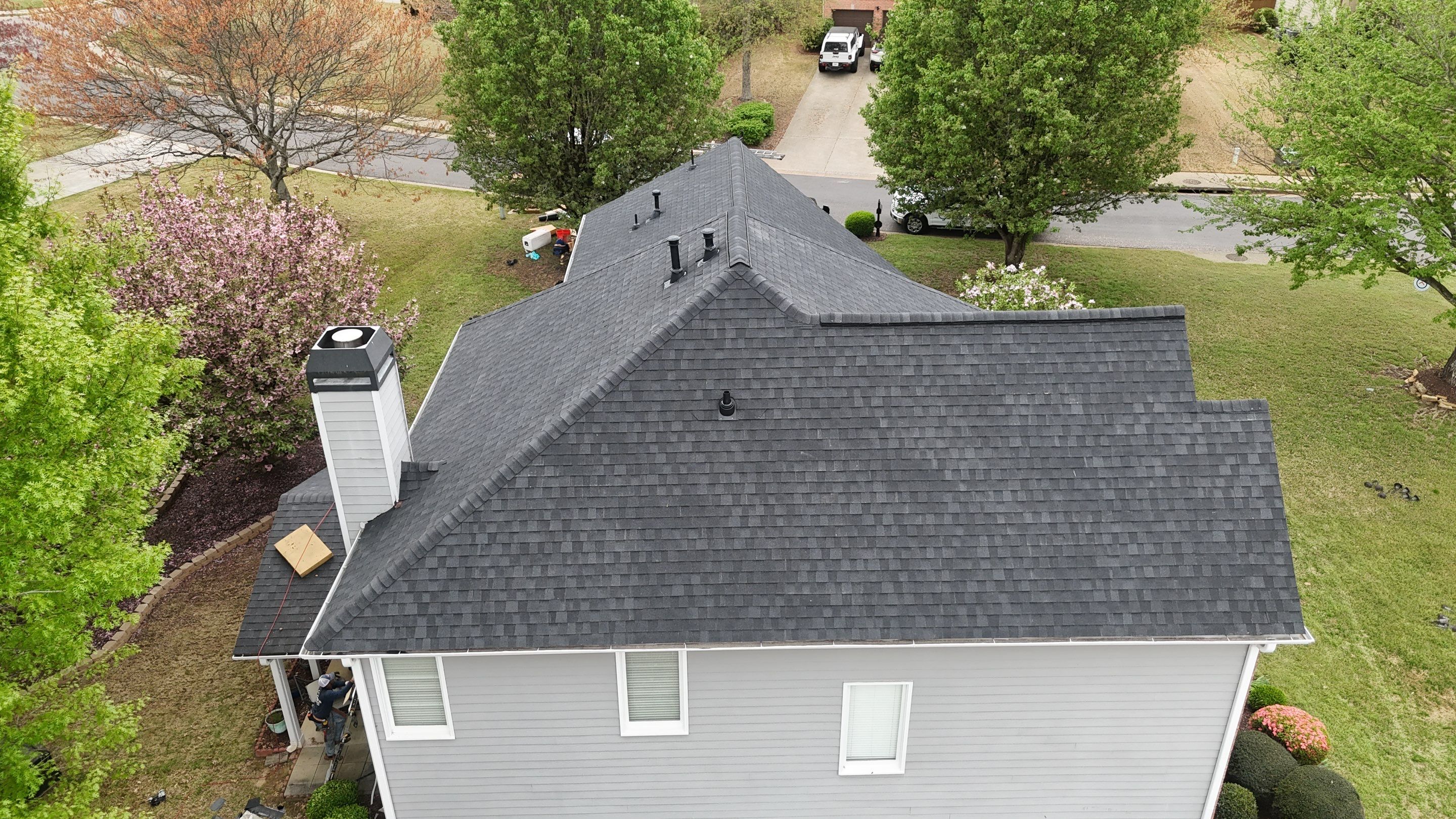 Cumming, GA Roof Replacement CertainTeed Landmark Pro Max Def Charcoal Black by Reset Roofing