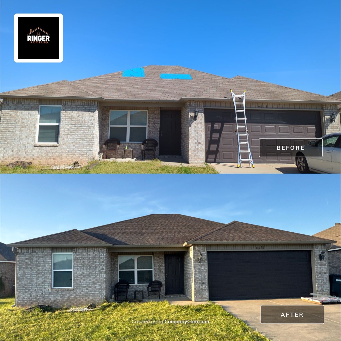 NLR Insurance Re-Roof by Ringer Roofing, LLC.