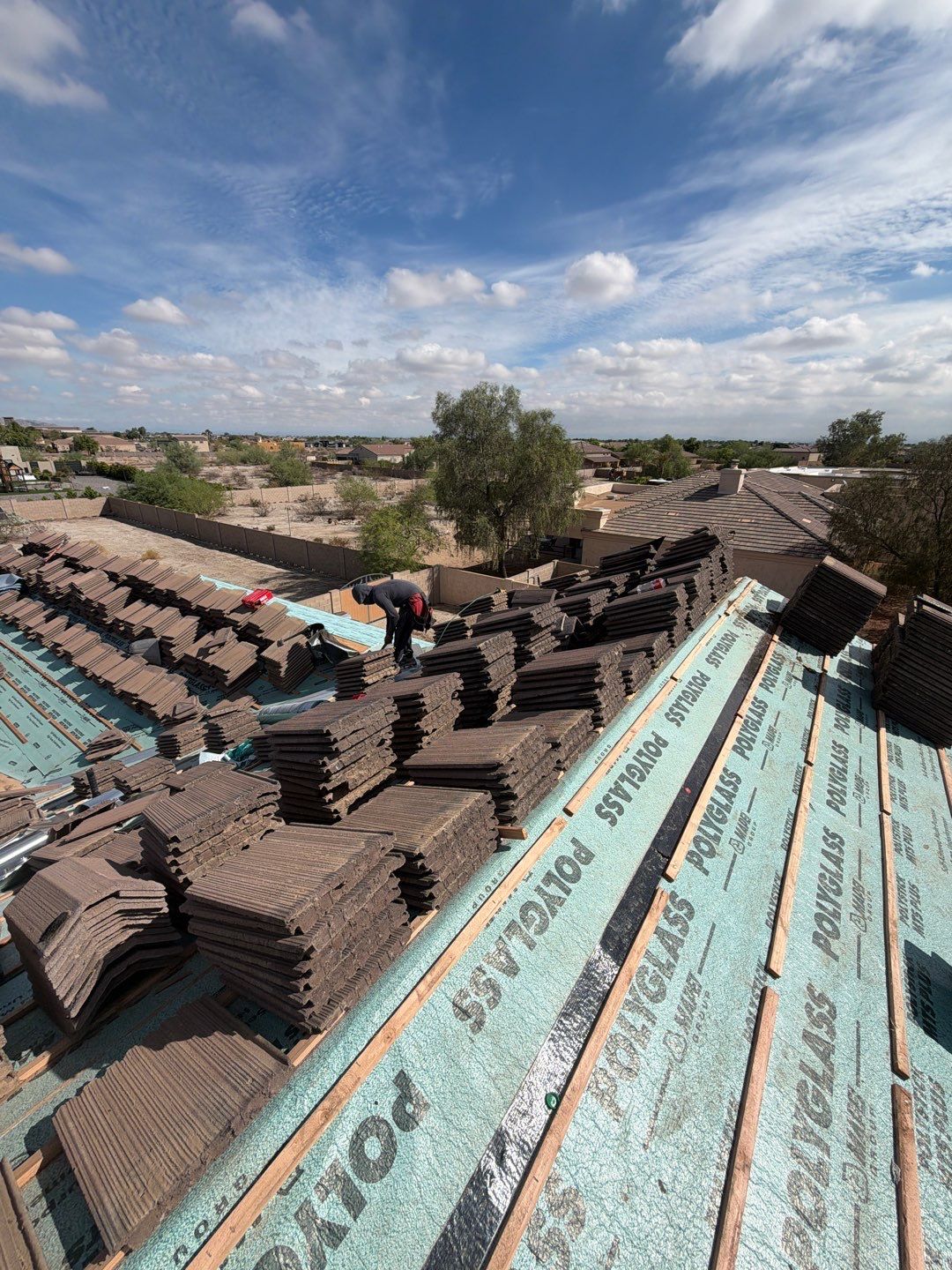 Project in Buckeye, AZ by Saint Roofing