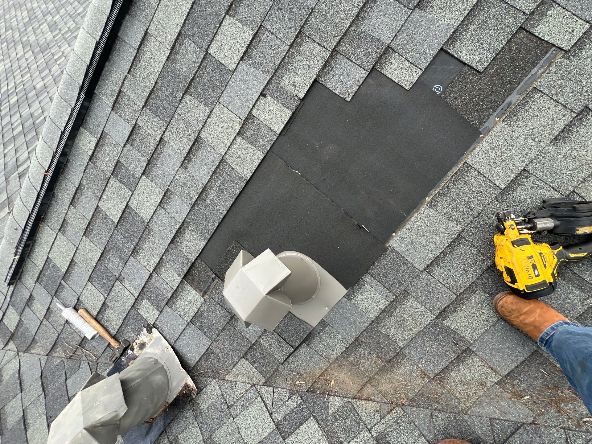 Residential Roofing Repair using Owen's Corning Duration (Lifetime) Shingles by Roof Repair Company