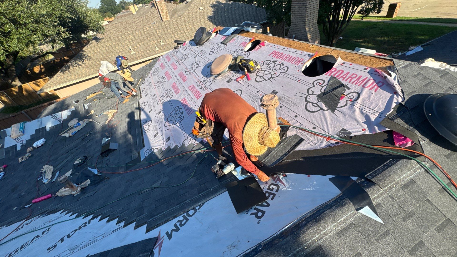Project in Garland by Rhino Roofing and General Contracting, LLC