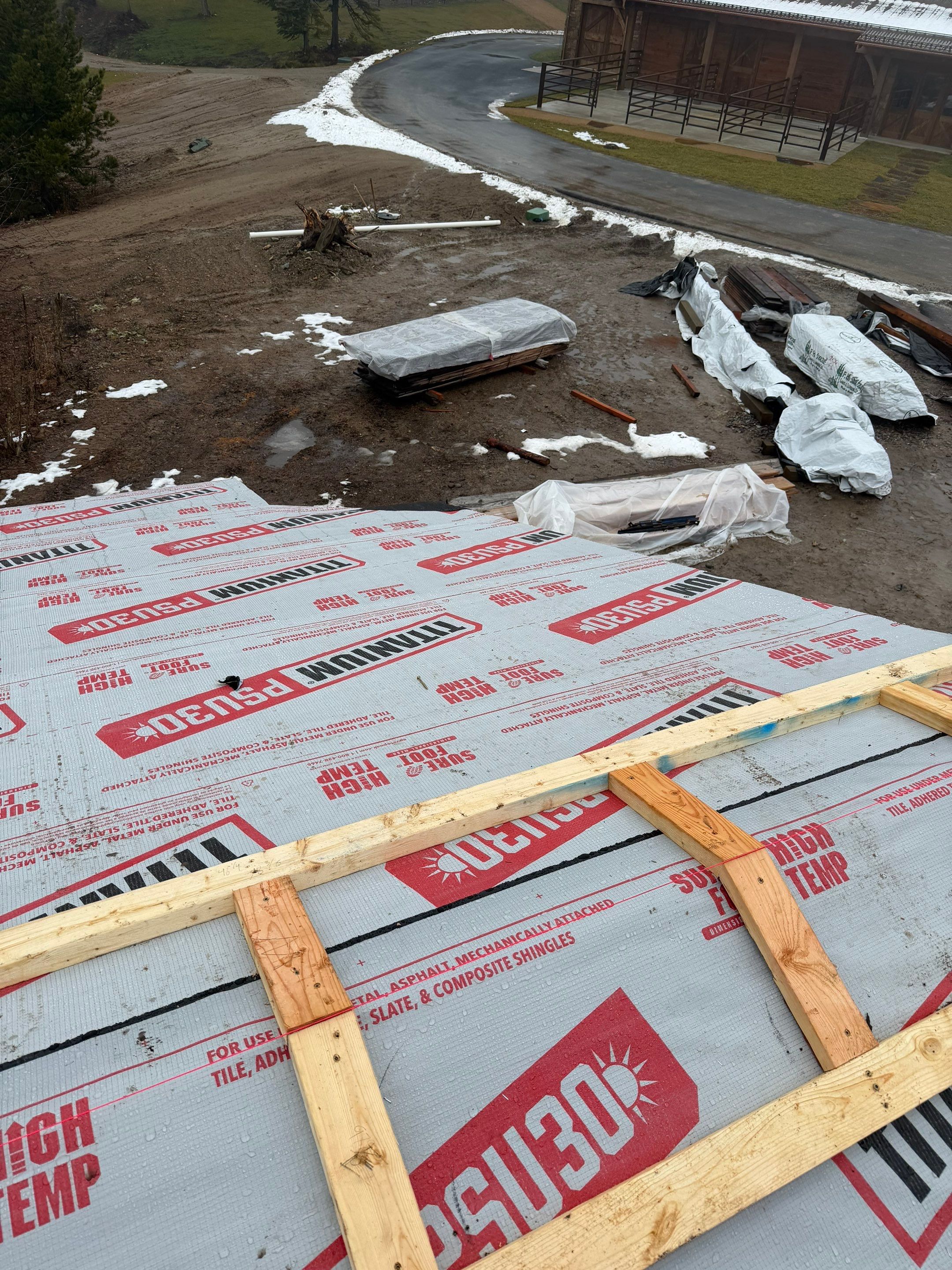 Zip Line Standing Seam  by Montana Roofing Solutions