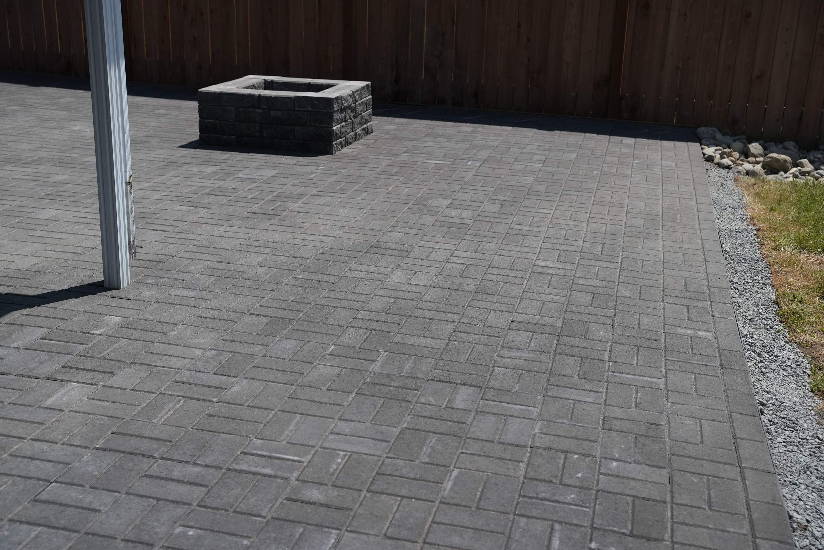 Connie G. Pavers Patio and Gravel Driveway by Jireh Asphalt & Concrete Inc 