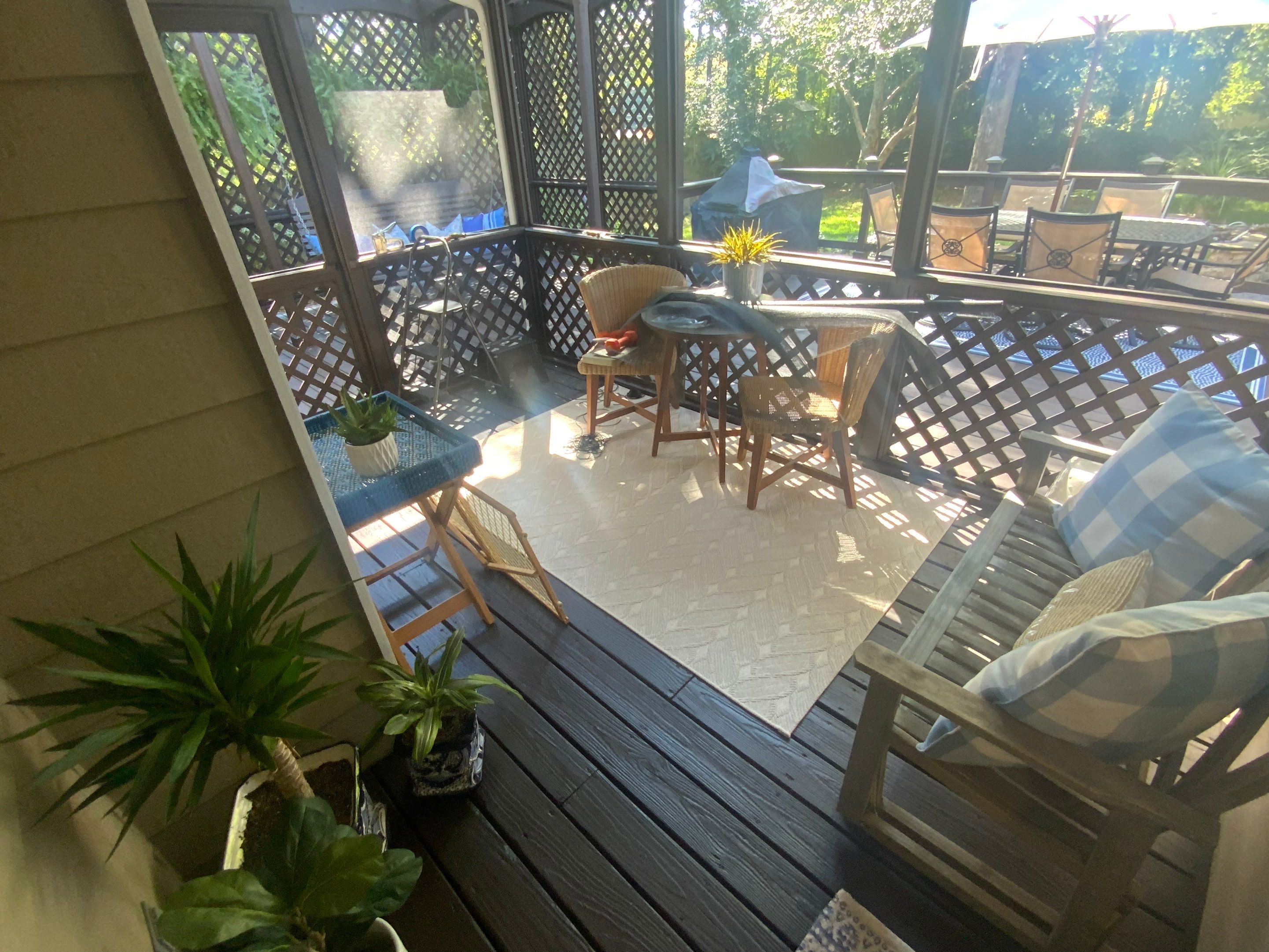 Comprehensive Deck and Screened Porch Staining in Marietta by Swift Home Renovations