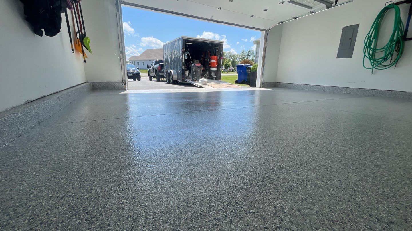 Garage in Londonderry, NH 03053 by Symphony Concrete Coatings