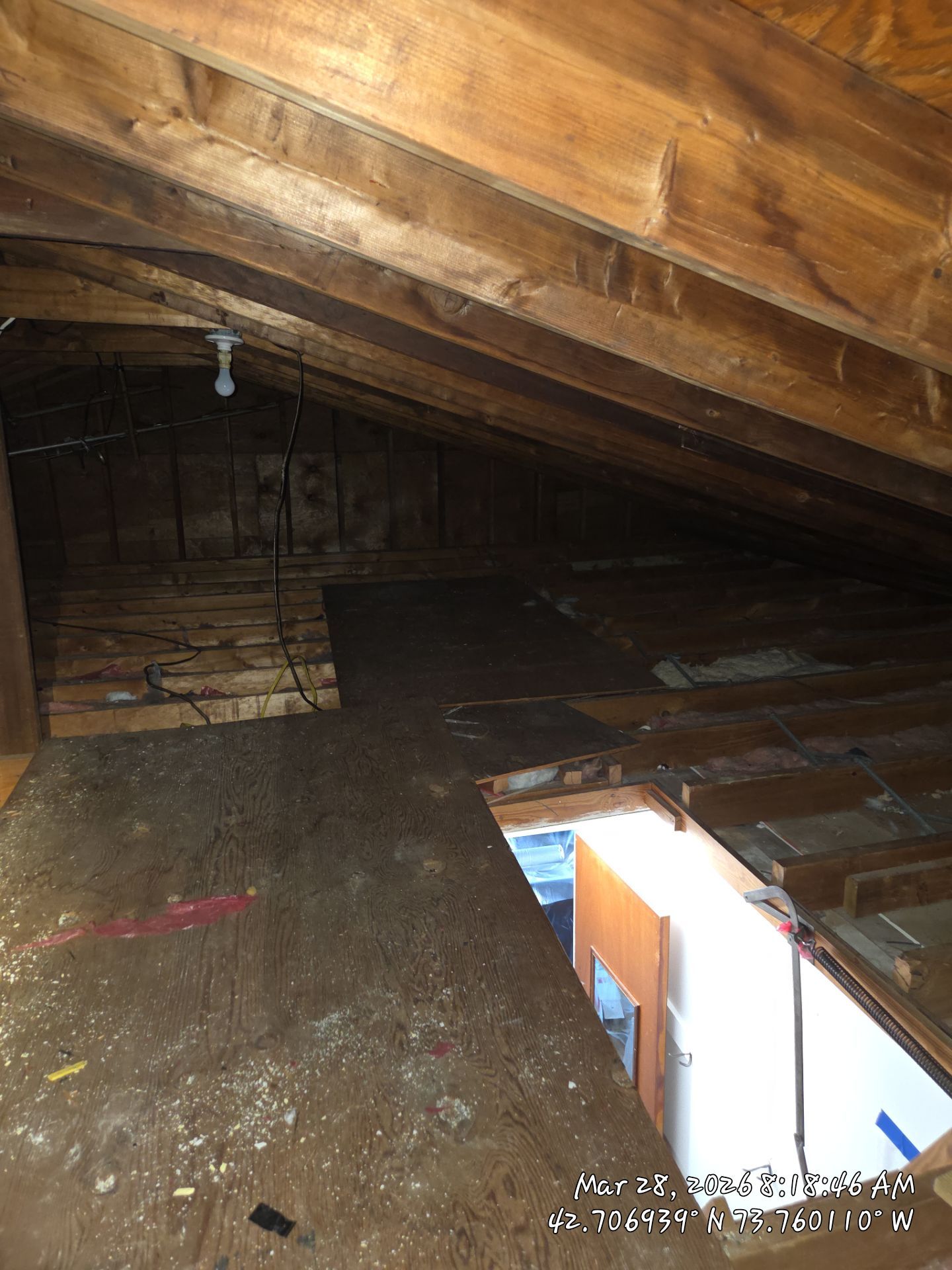 Attic Insulation Upgrade Project in Albany by Saffron Elite Home Performance & Building Science