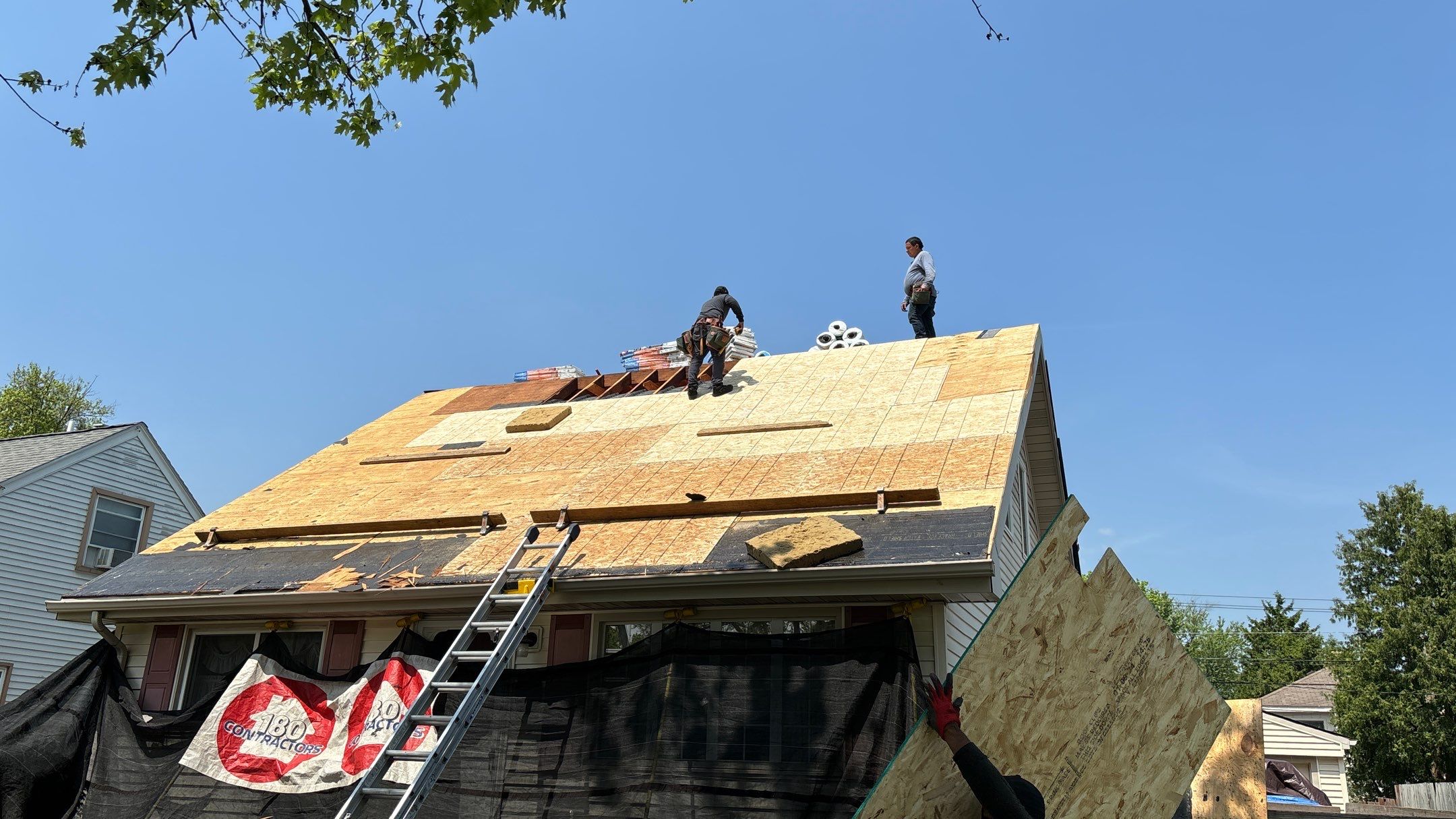 Roof Replacement using CertainTeed Northgate by 180 Contractors