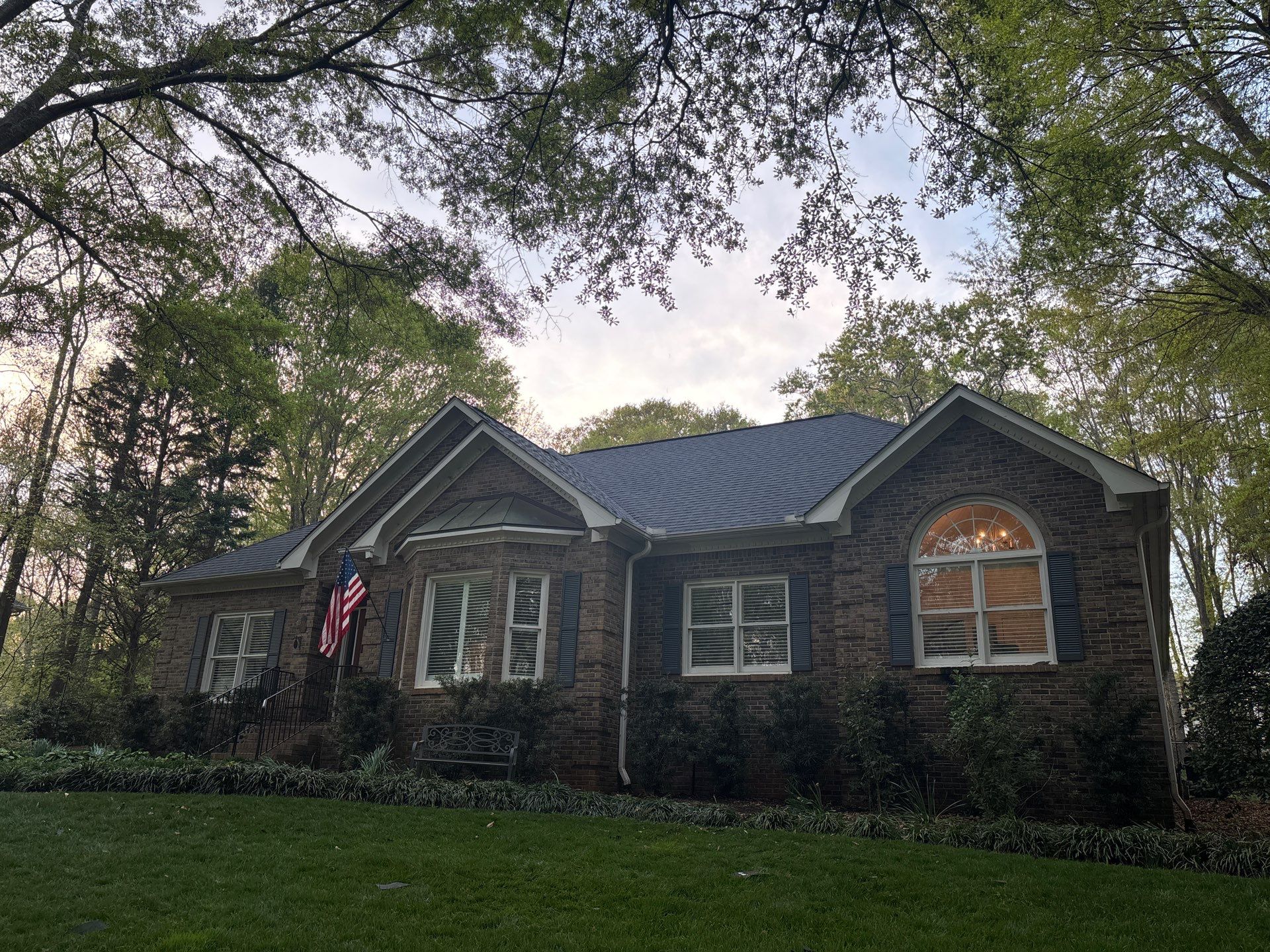 Spartanburg Residential Roof Replacement with Architectural Shingles and Skylights by Roofers LLC