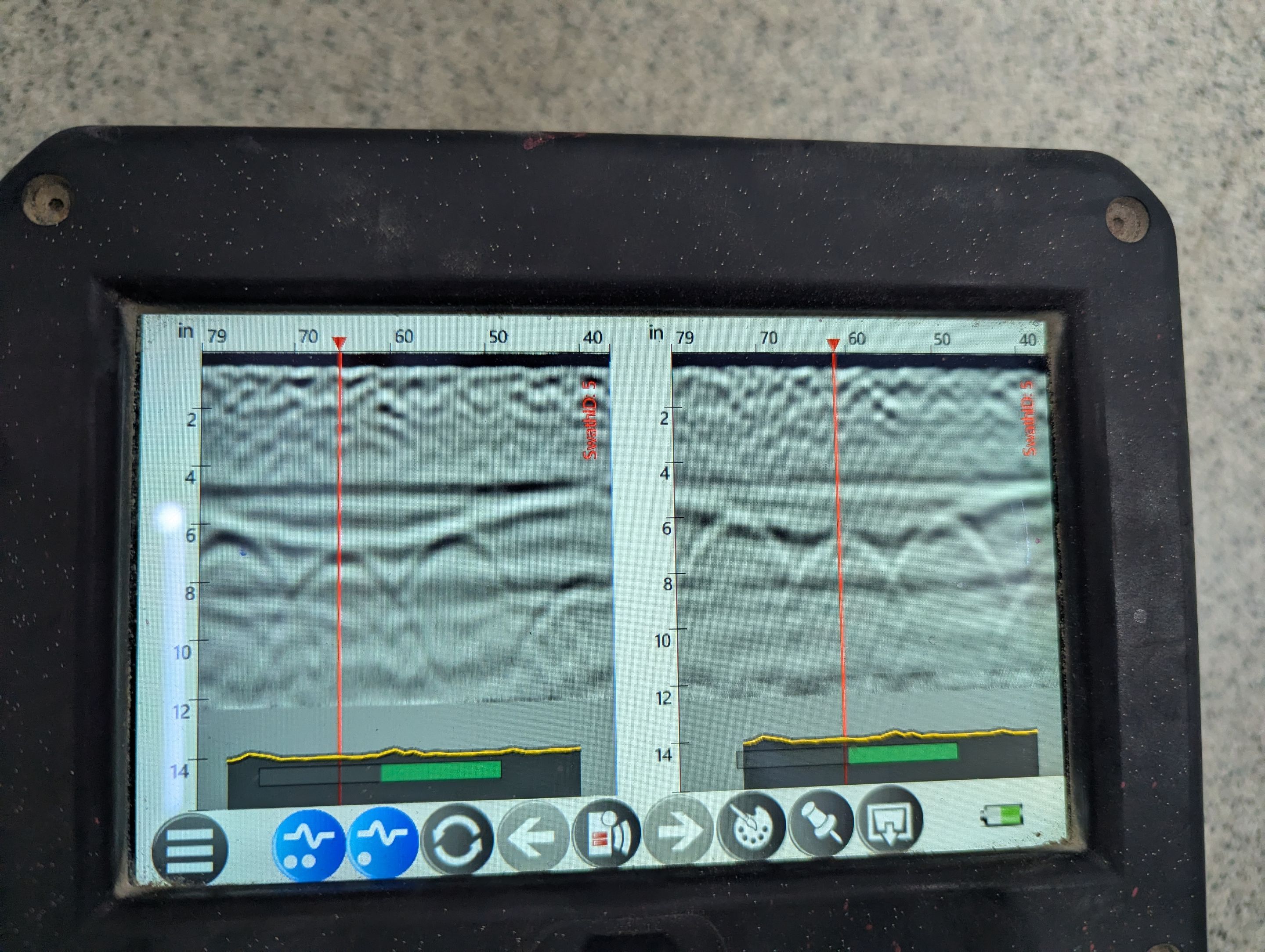 Concrete Scan - Data Collection by Alsip Locating Service, LLC