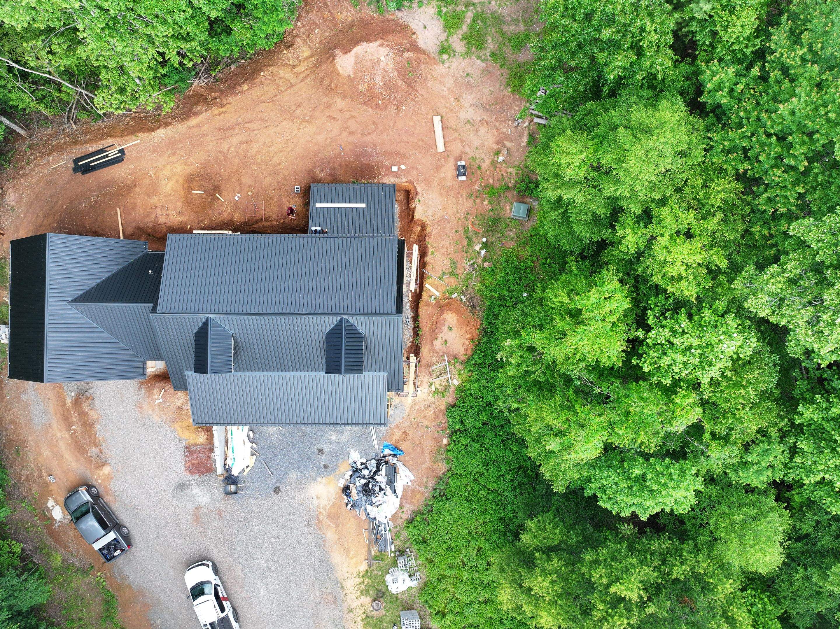 Textured Black AG Panel by Omnia Roofing