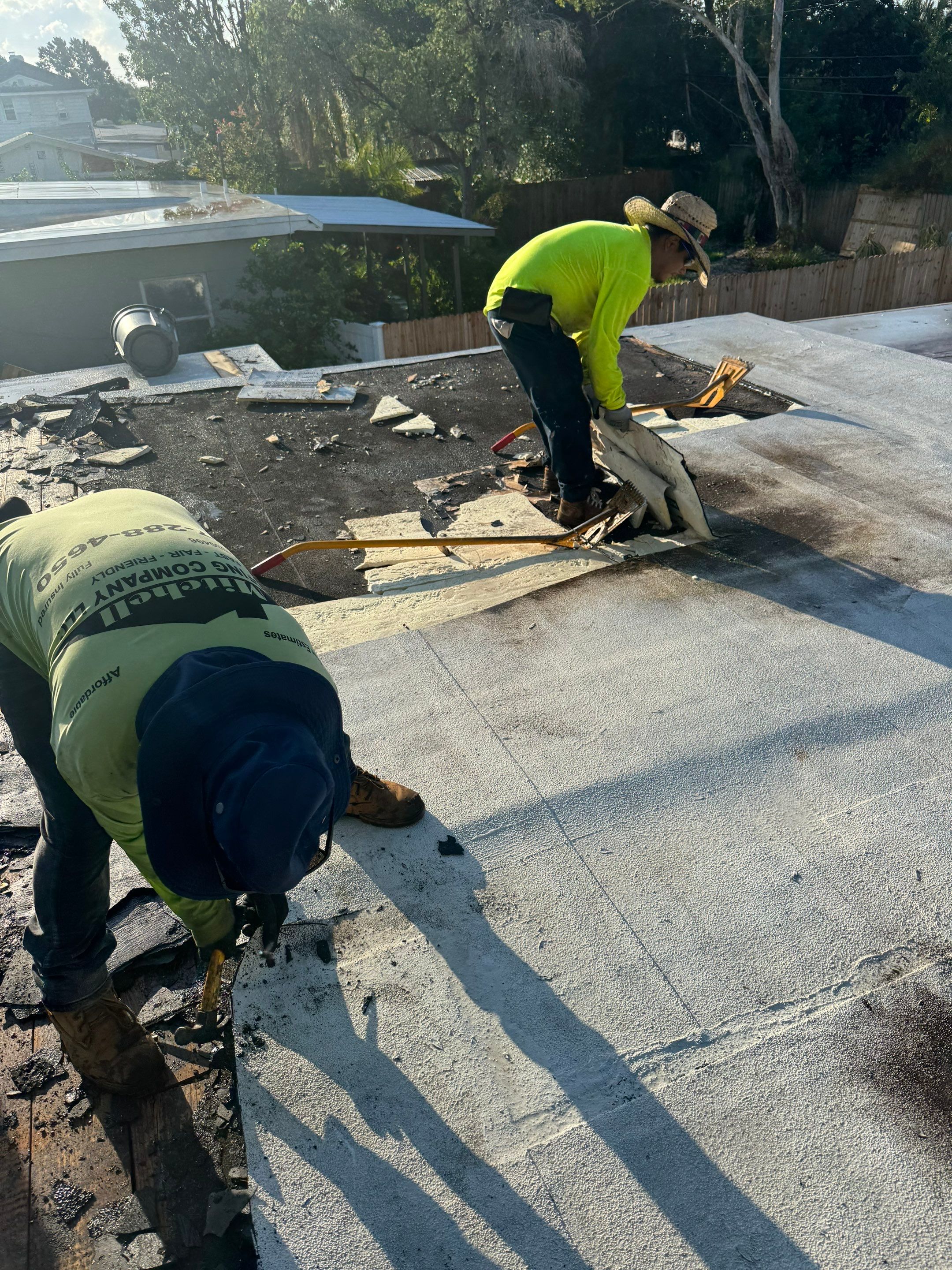 Project in St. Petersburg 33702 by Mitchell Roofing Company LLC 