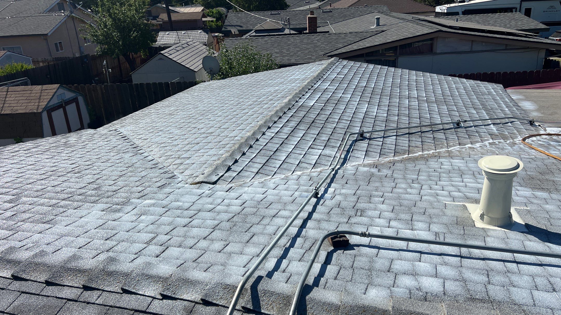 Roof Rejuvenation using Roof Maxx Treatment by Roof Maxx of Folsom