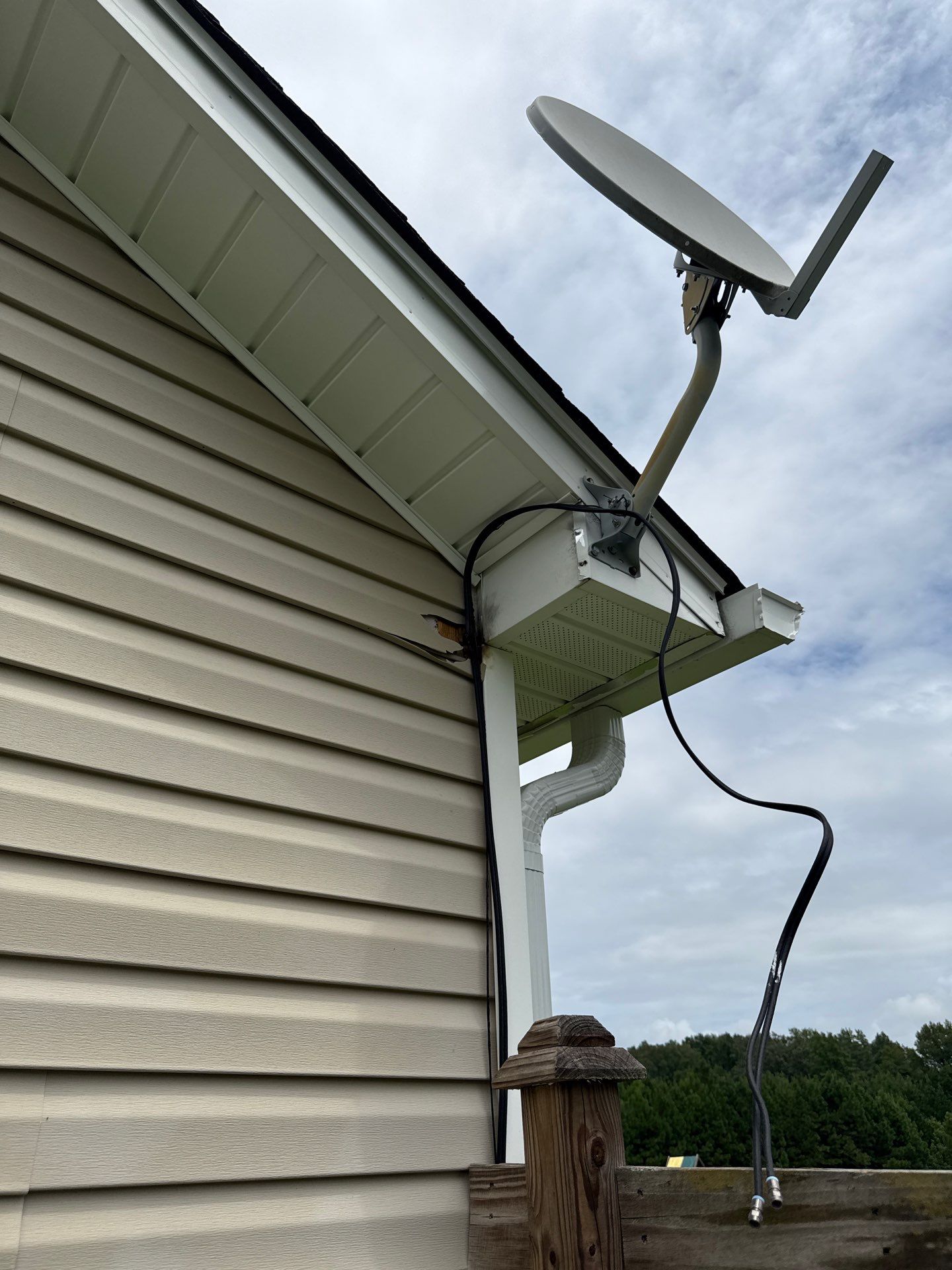 Exterior Project Effected by Lightning  by Life Construction