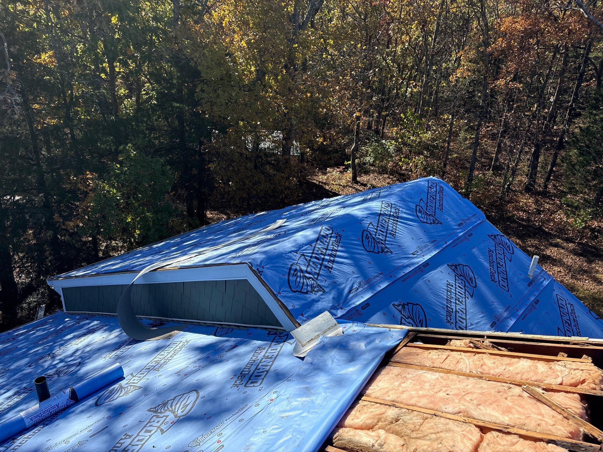 Residential Roof + Gutters & Downspouts & Gutter Guards Install  by Titan Commercial & Residential Roofing 