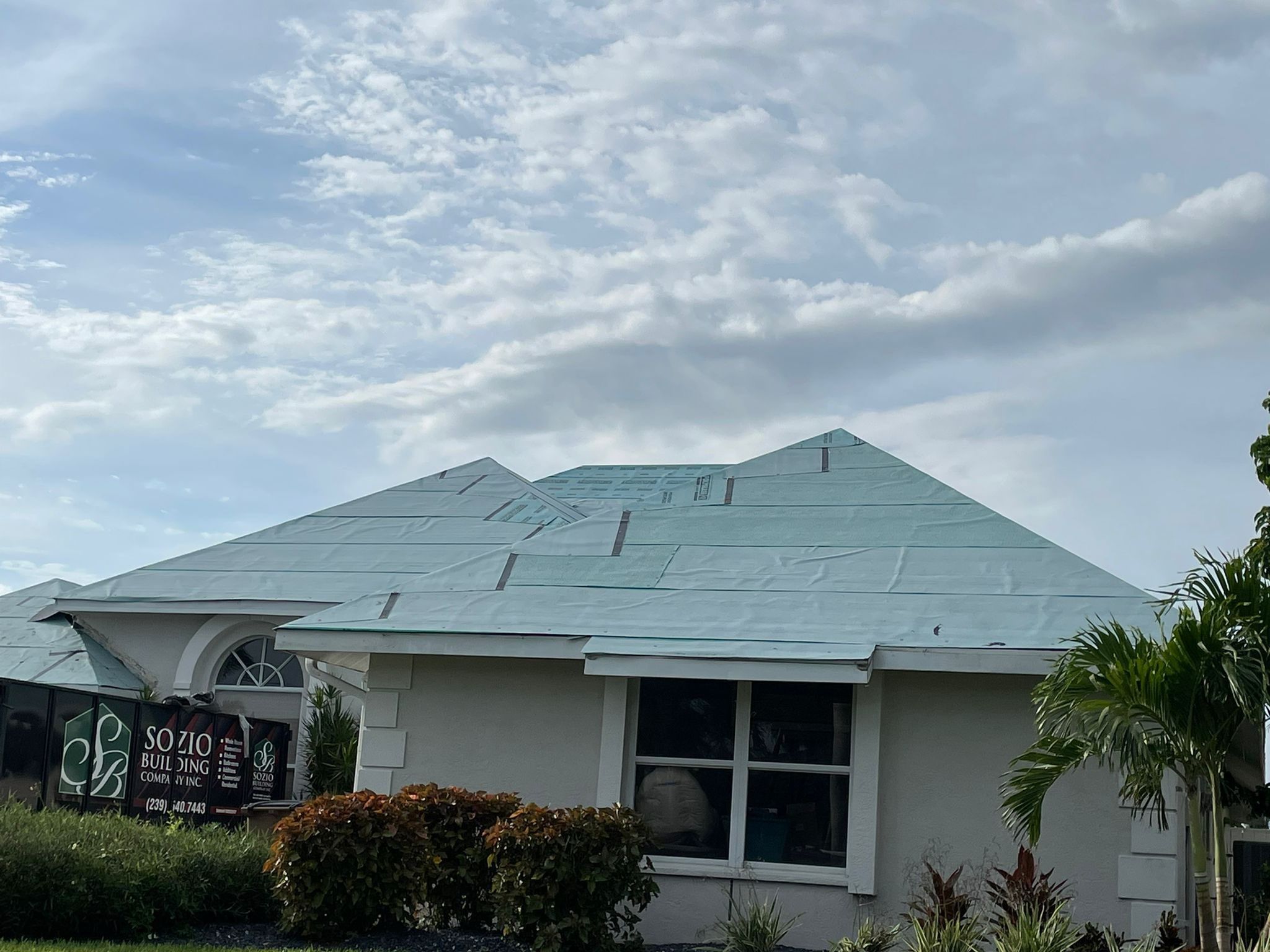SW Cape Coral Stone Coated Steel Roof Installation by Four Peaks Roofing