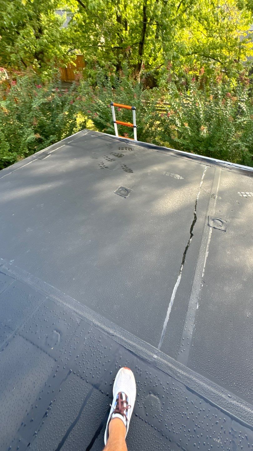 Alexandria: Residential Flat Roof Replacement with MuleHide TPO by RM Banning, Inc.