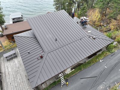 CMG ULG Mechanical Lock Standing Seam - Dark Bronze 