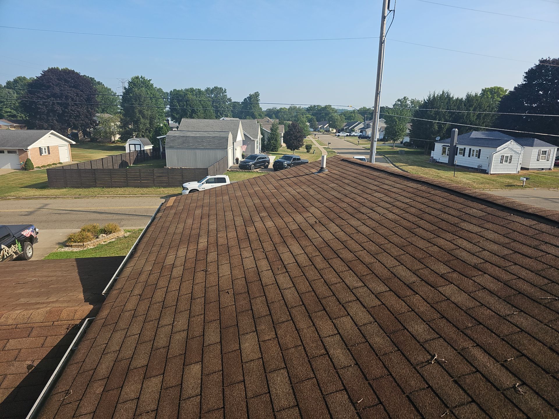 Project in Strasburg Ohio by Pine Ridge Roofing LLC