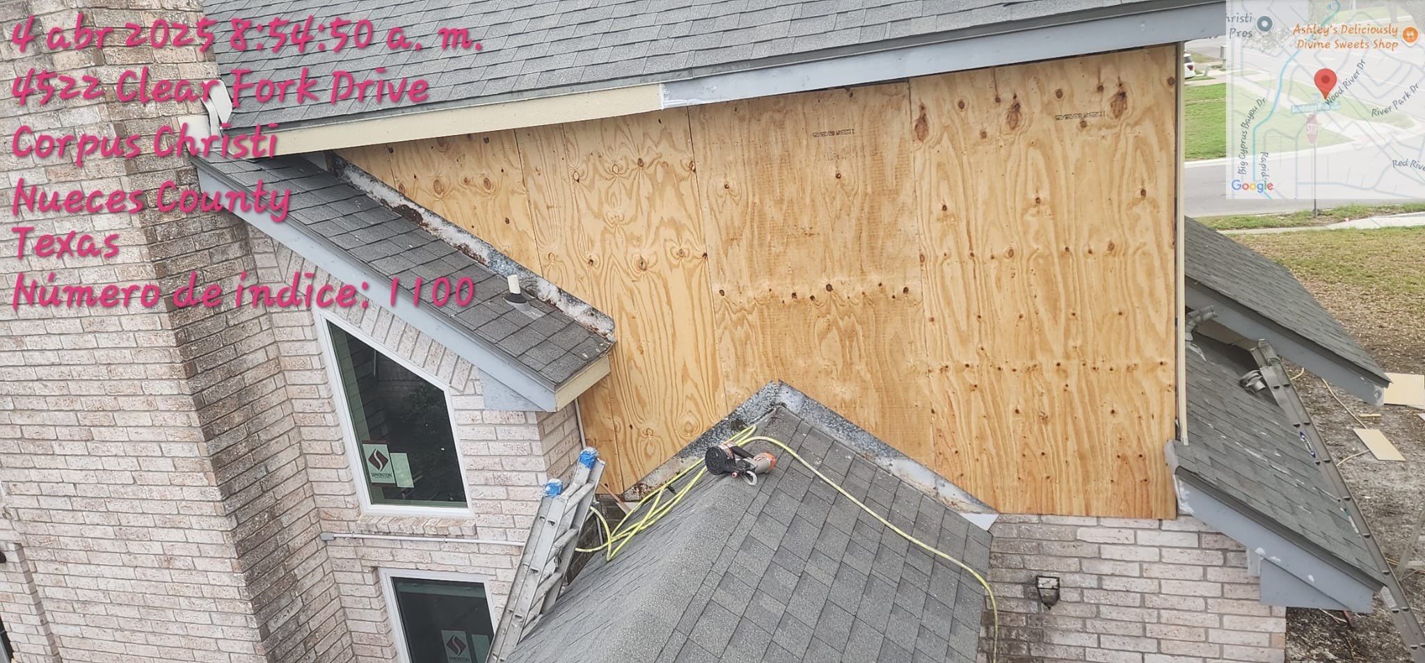 Run down on River Drive by Bayfront Roofing and Construction