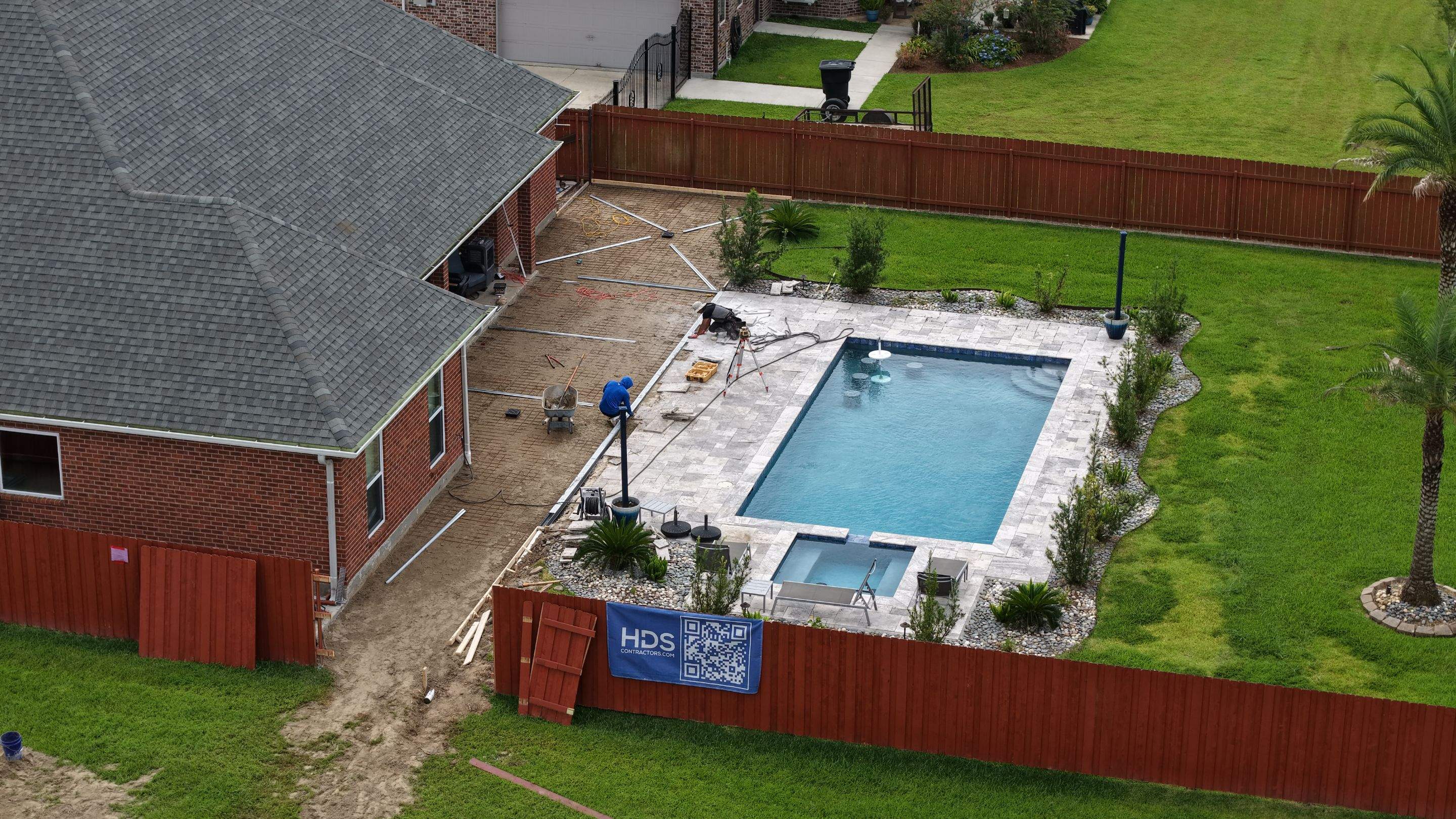Cedar Patio Cover in Belle Chasse by HDS Contractors