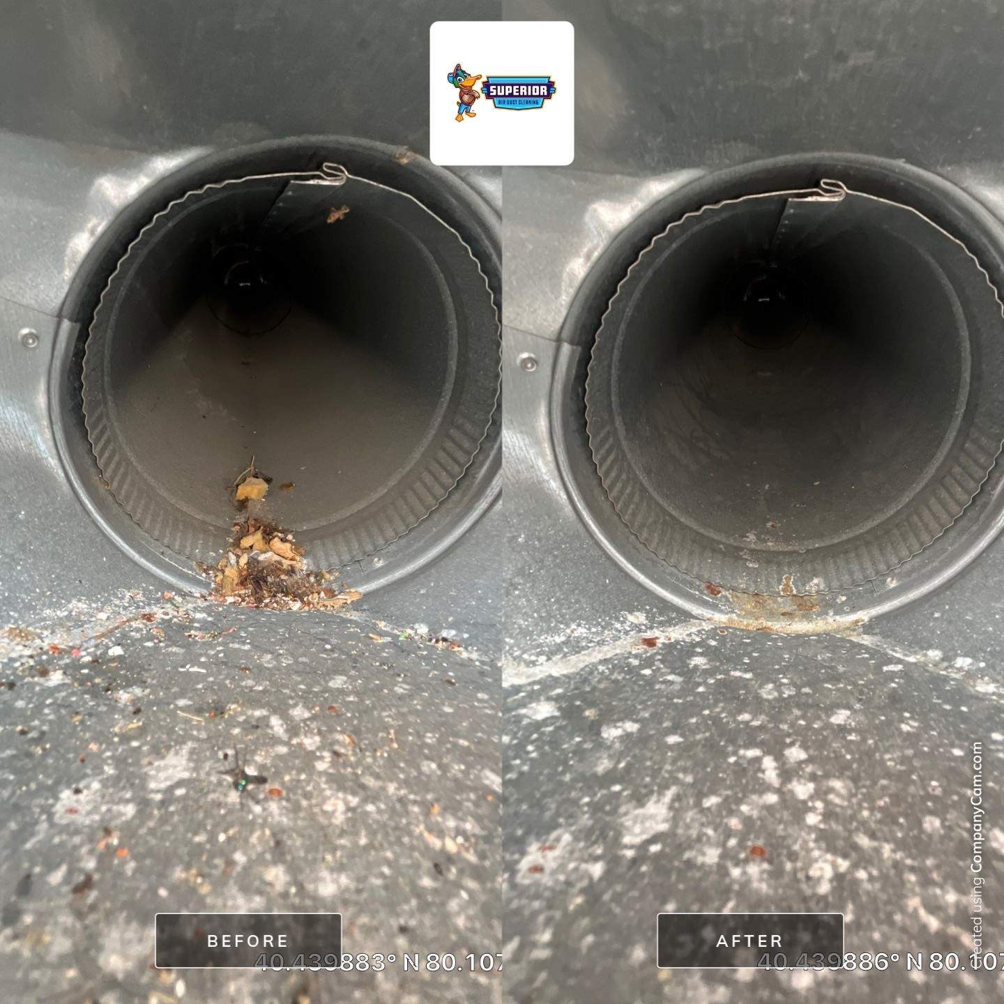Air Duct Cleaning With a Vacuum Truck in Pittsburgh, PA by Superior Air Duct Cleaning