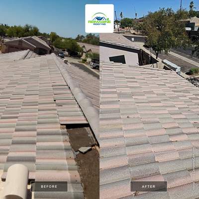 Santa Fe Blend Concrete Tile
