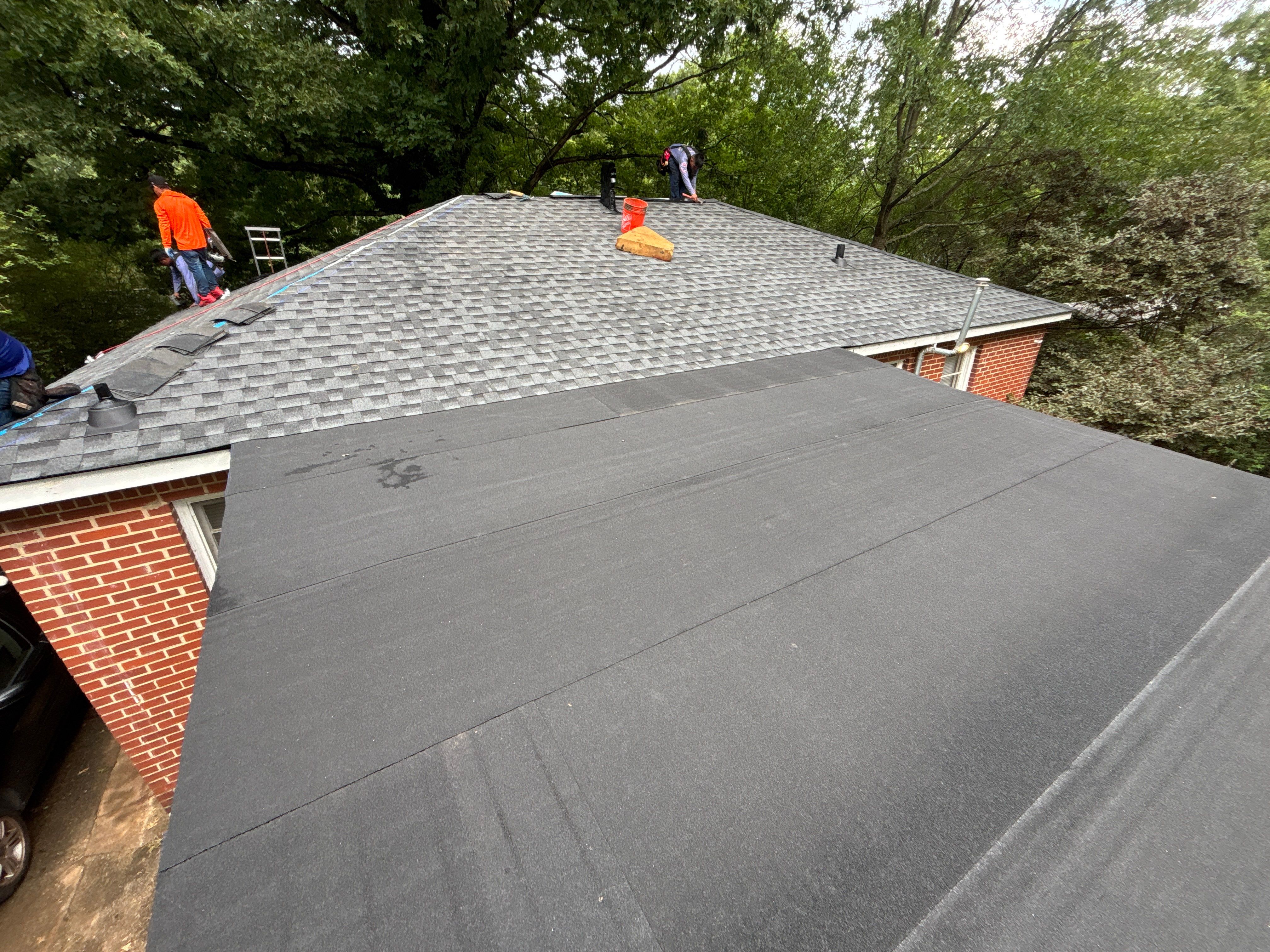 Roof replacement by Deerfield Roofing LLC