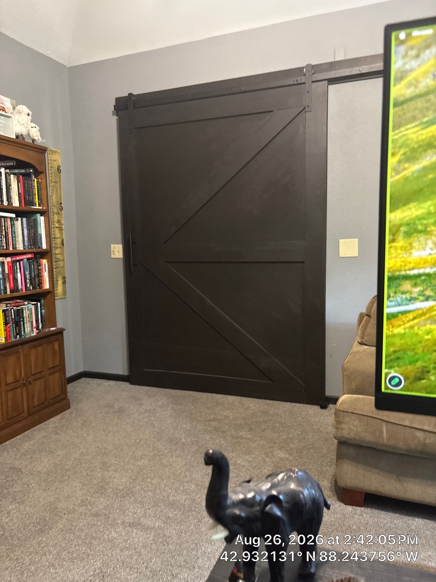 Custom Sliding Barn Door and Interior Updates in Waukesha by CompanyCam Sales Demo