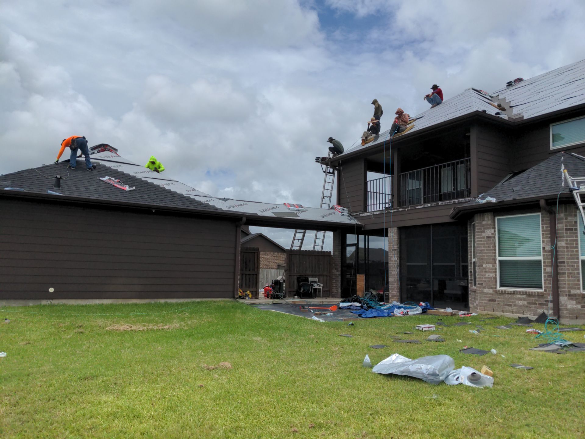 Project in Needville by Roof Guard And Construction