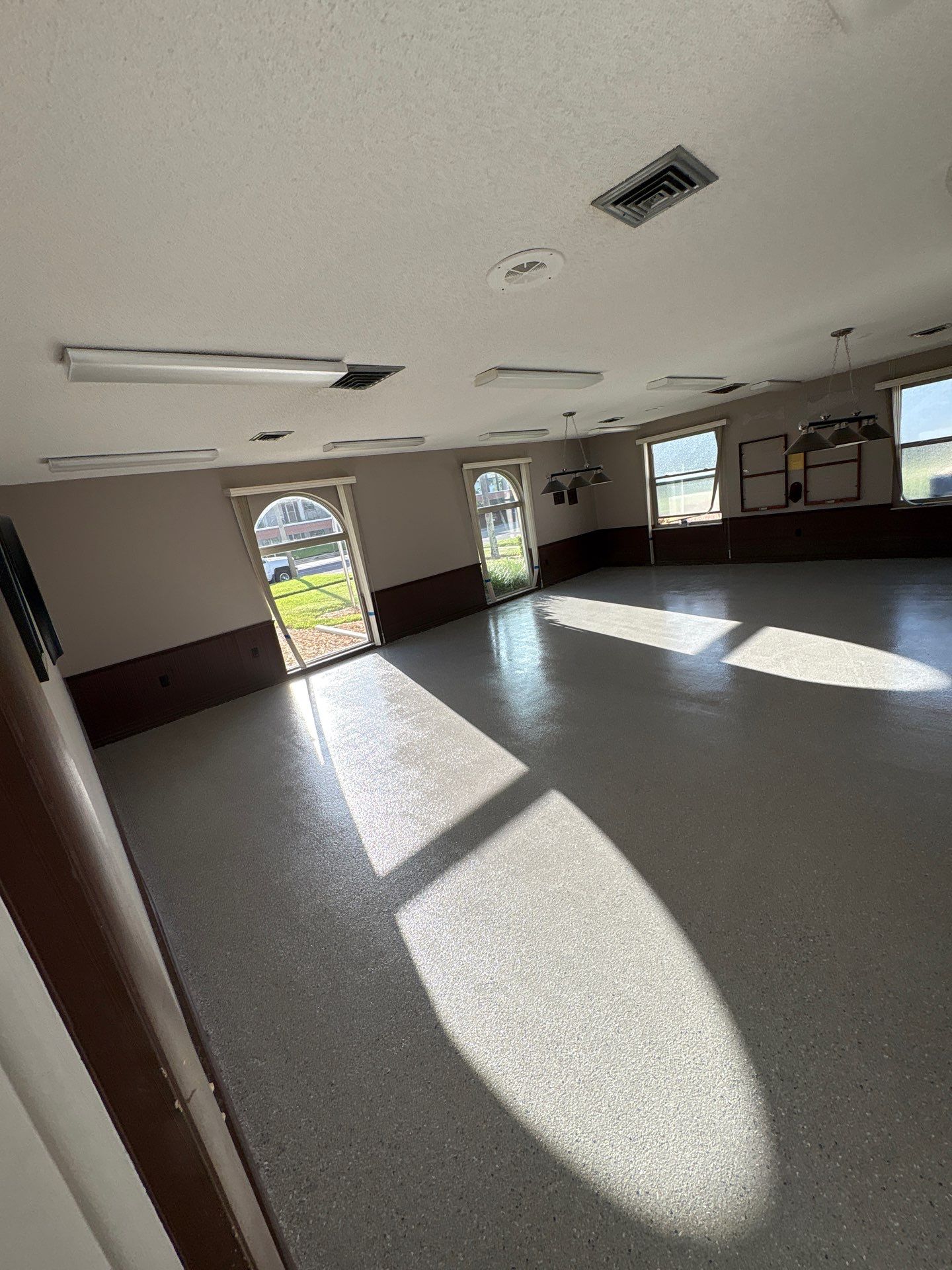 Multi-Area Commercial Floor Coating Installation in Clearwater by Performance Floors & Coating