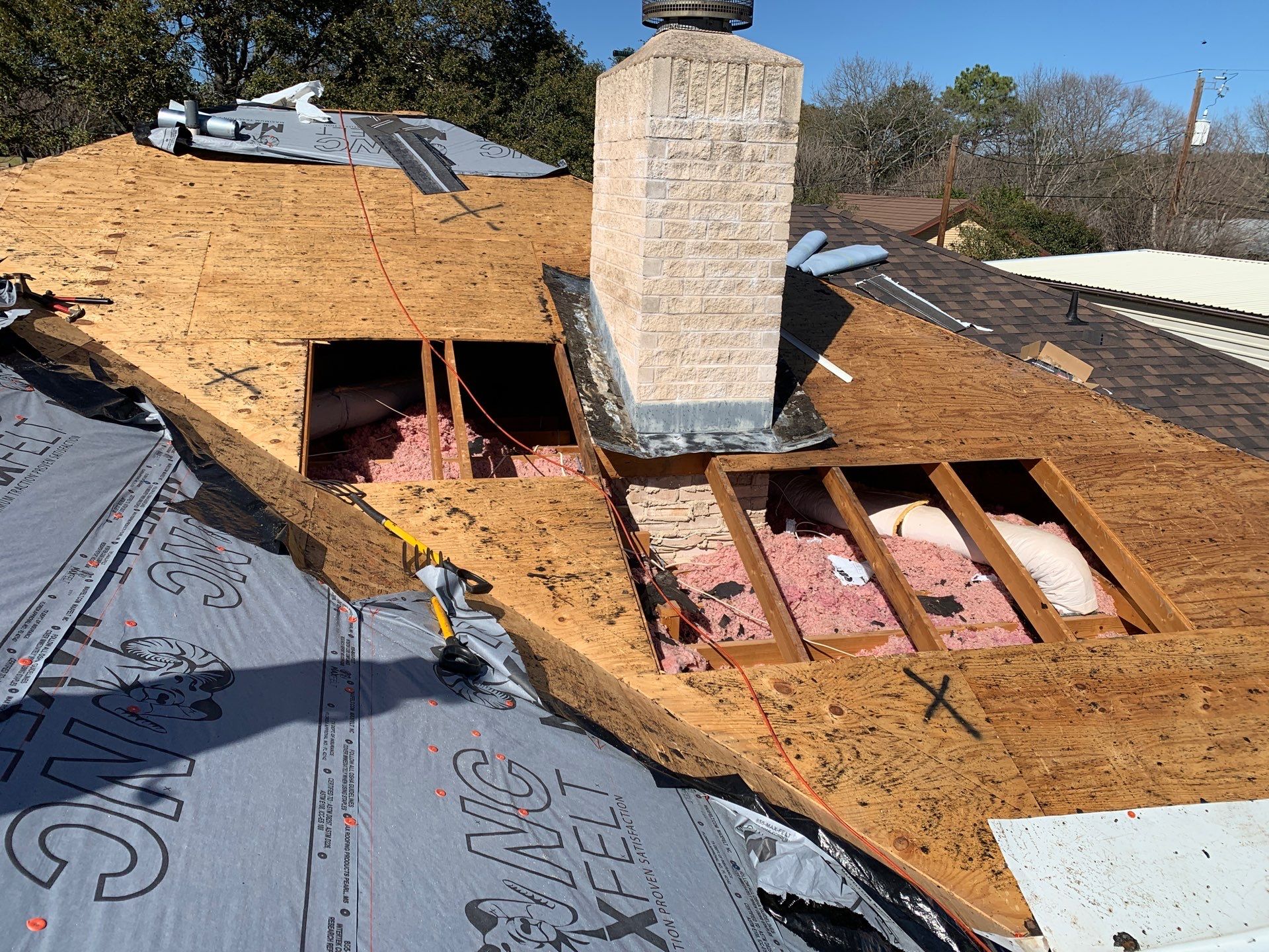 Full Residential Roofing Replacement and Decking Restoration in Fredericksburg by Caliber Restoration LLC