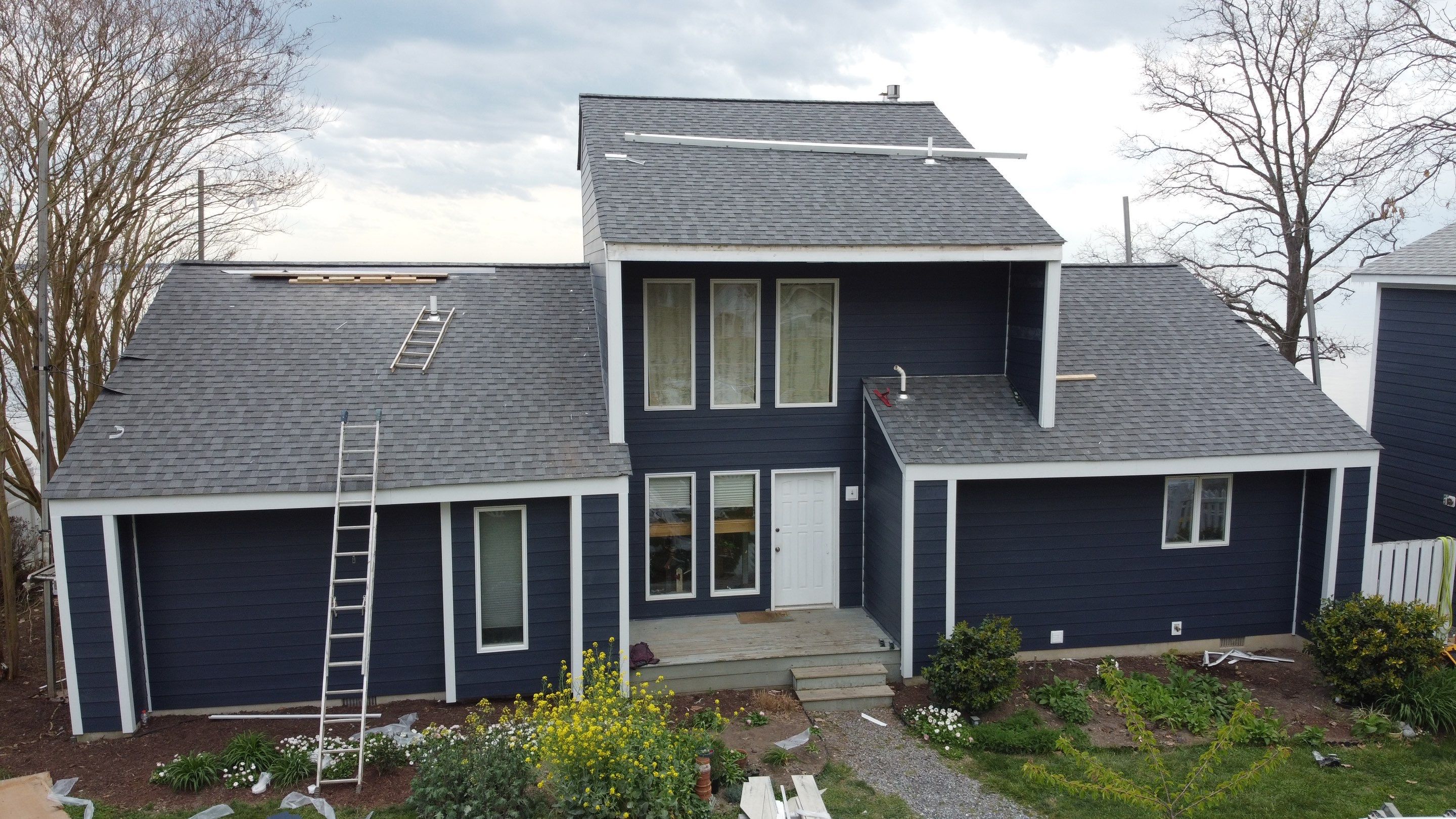 Siding replacement using James Hardie Siding by Window Depot of Annapolis