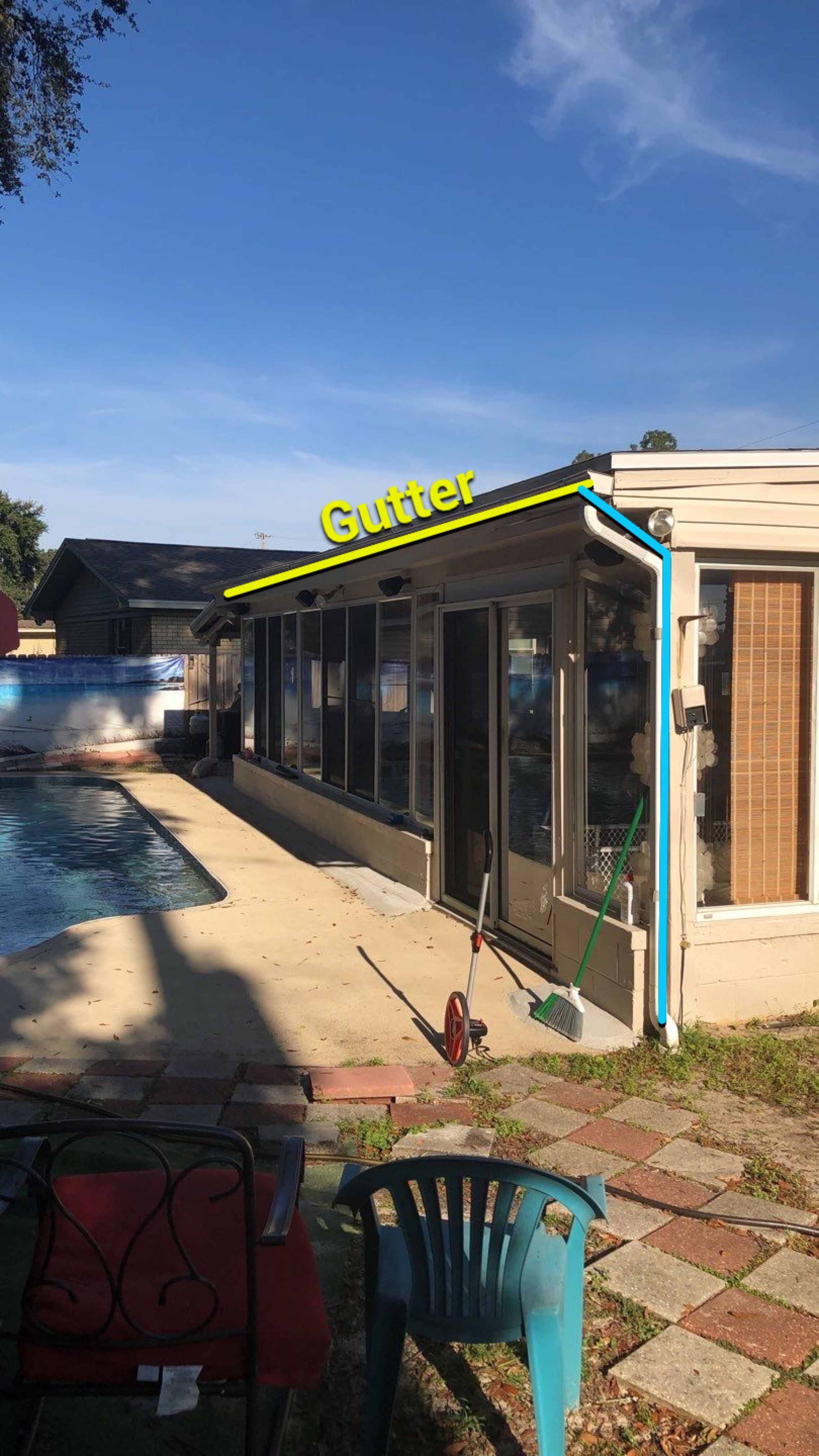 Gutter Installation using K-Style Seamless Gutters and Gutter Leaf Guards by Gutter Professors