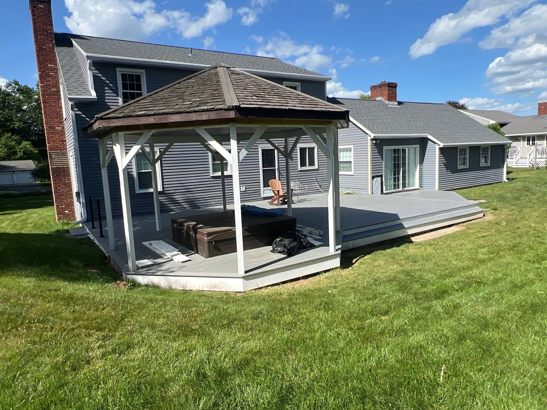 Deck Repair using Trex Select Decking by Chagnon Building & Remodeling LLC