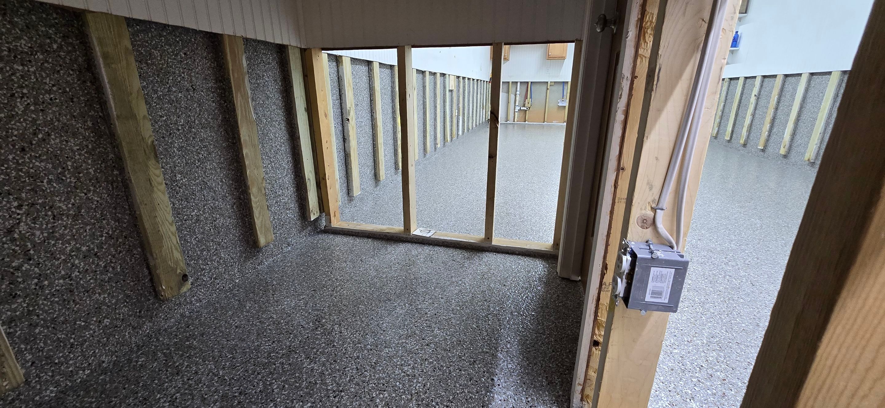 Bunker using Creekbed by Elite Floor Solutions