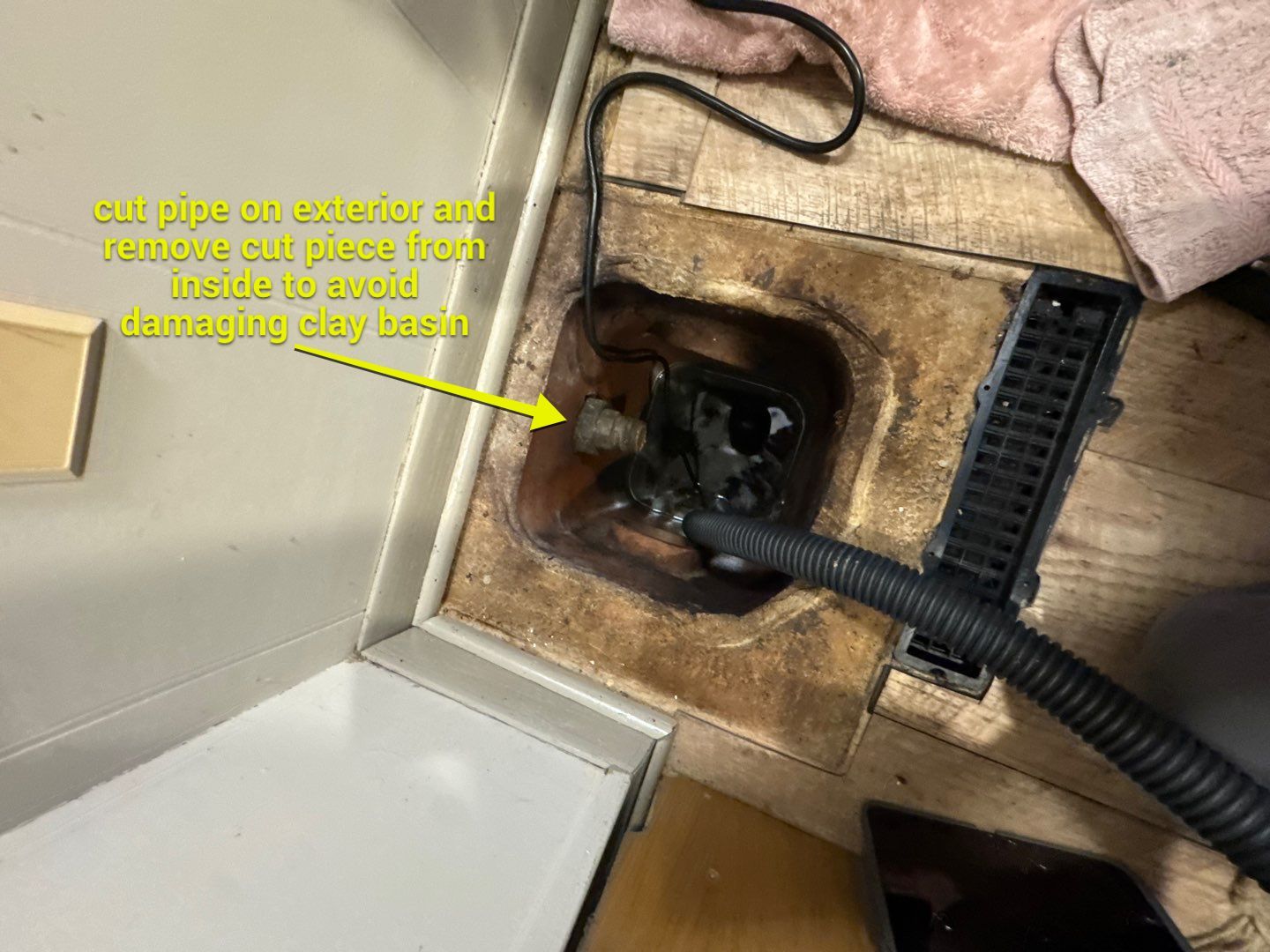 Richard’s Sump Pump Discharge Line Fix by Waterproofing Northeast
