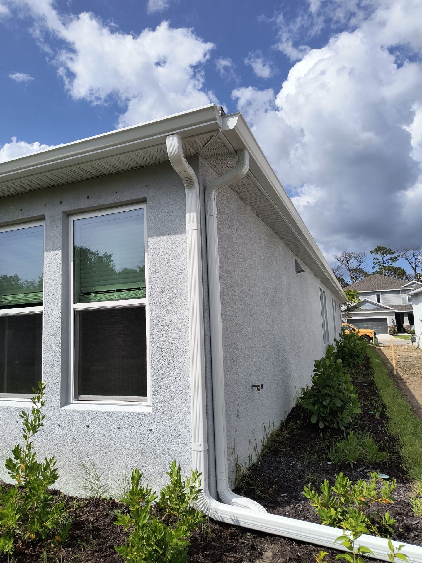 Downspout Repair and Replacement in Sarasota FL by Gutter Professors