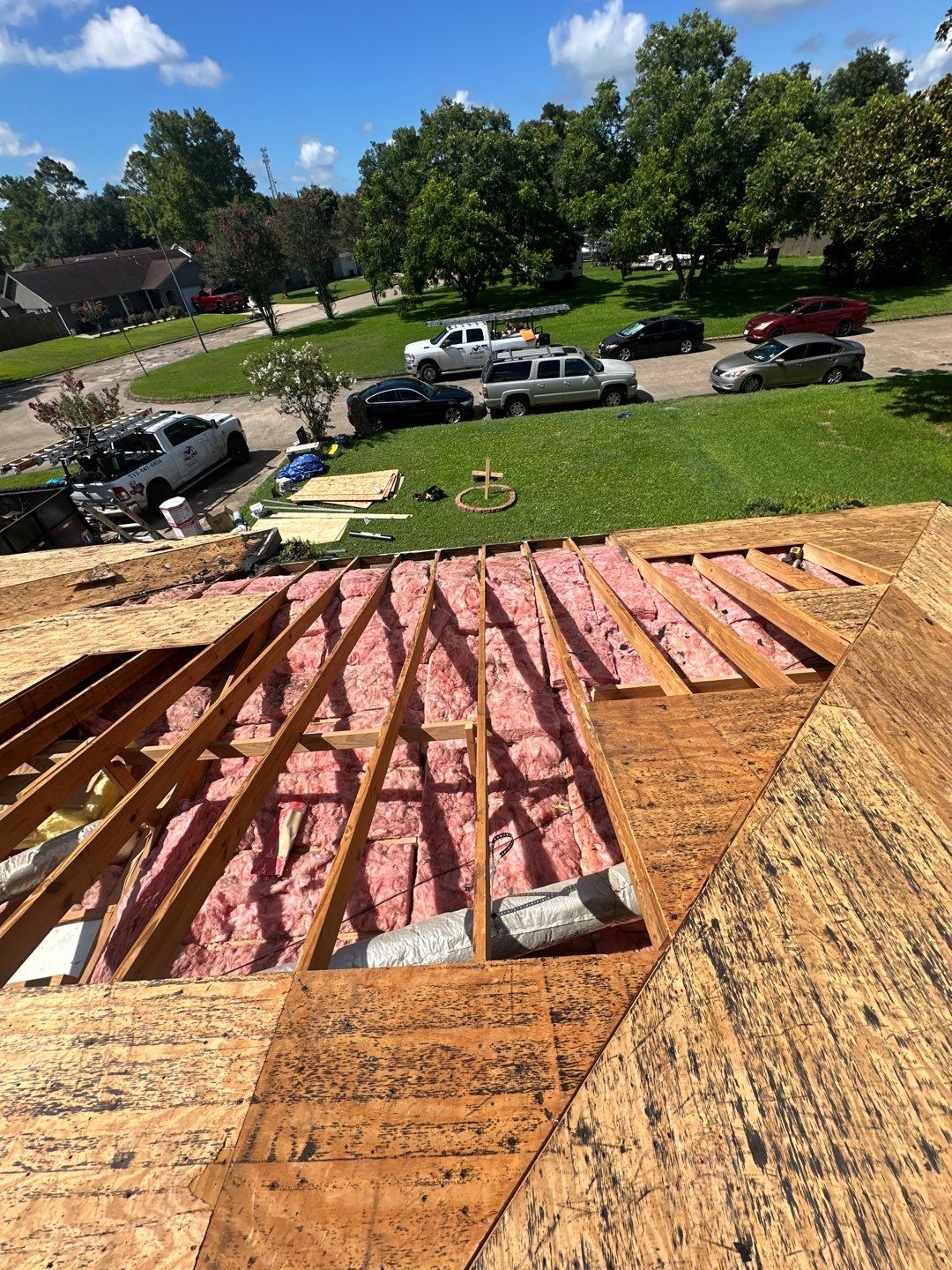 Residential Roofing Installation using Owen's Corning Duration (Lifetime) Shingles by Roof Repair Company
