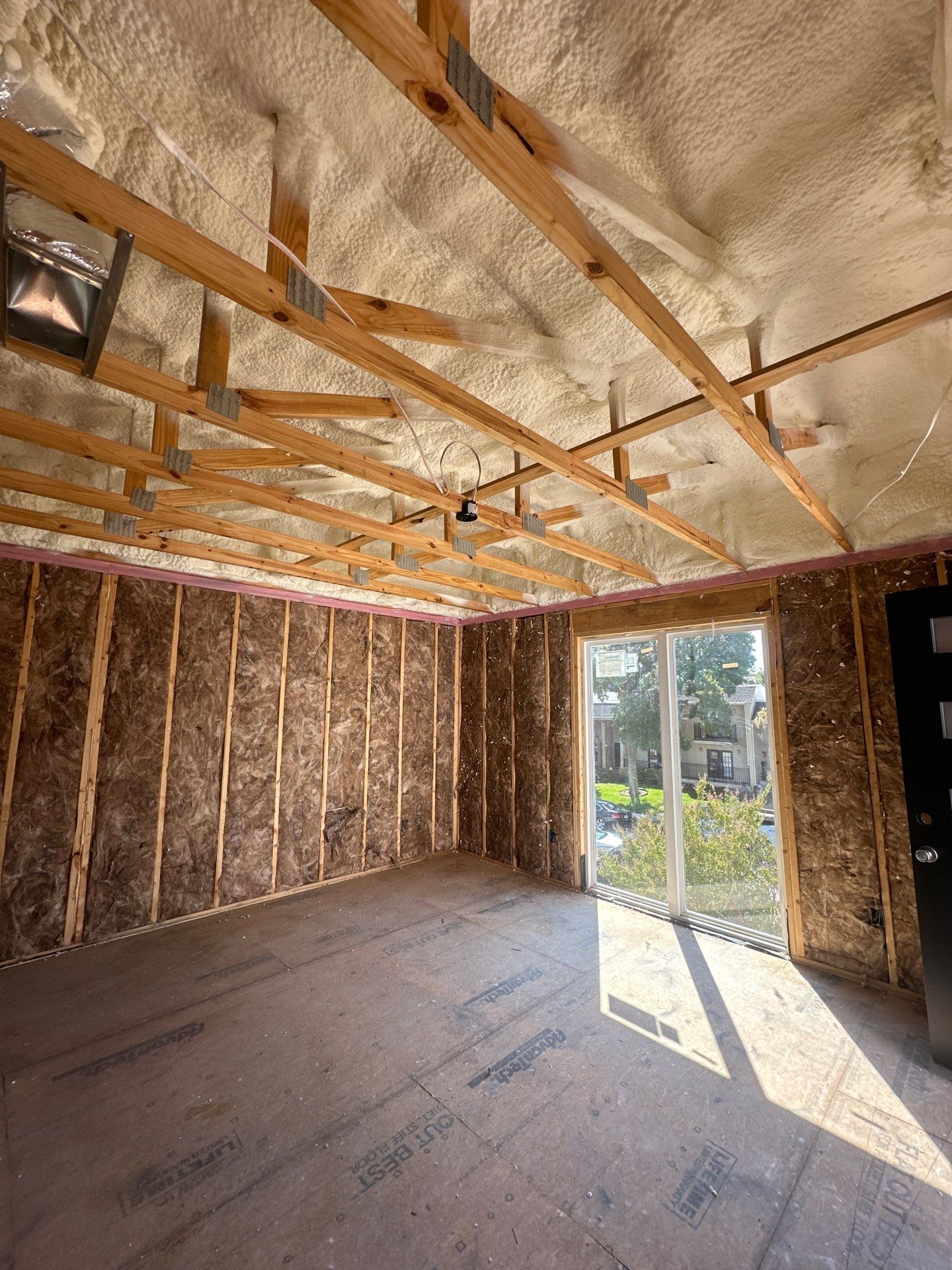 Batt/ Spray foam insulation by Apex Insulation Solutions