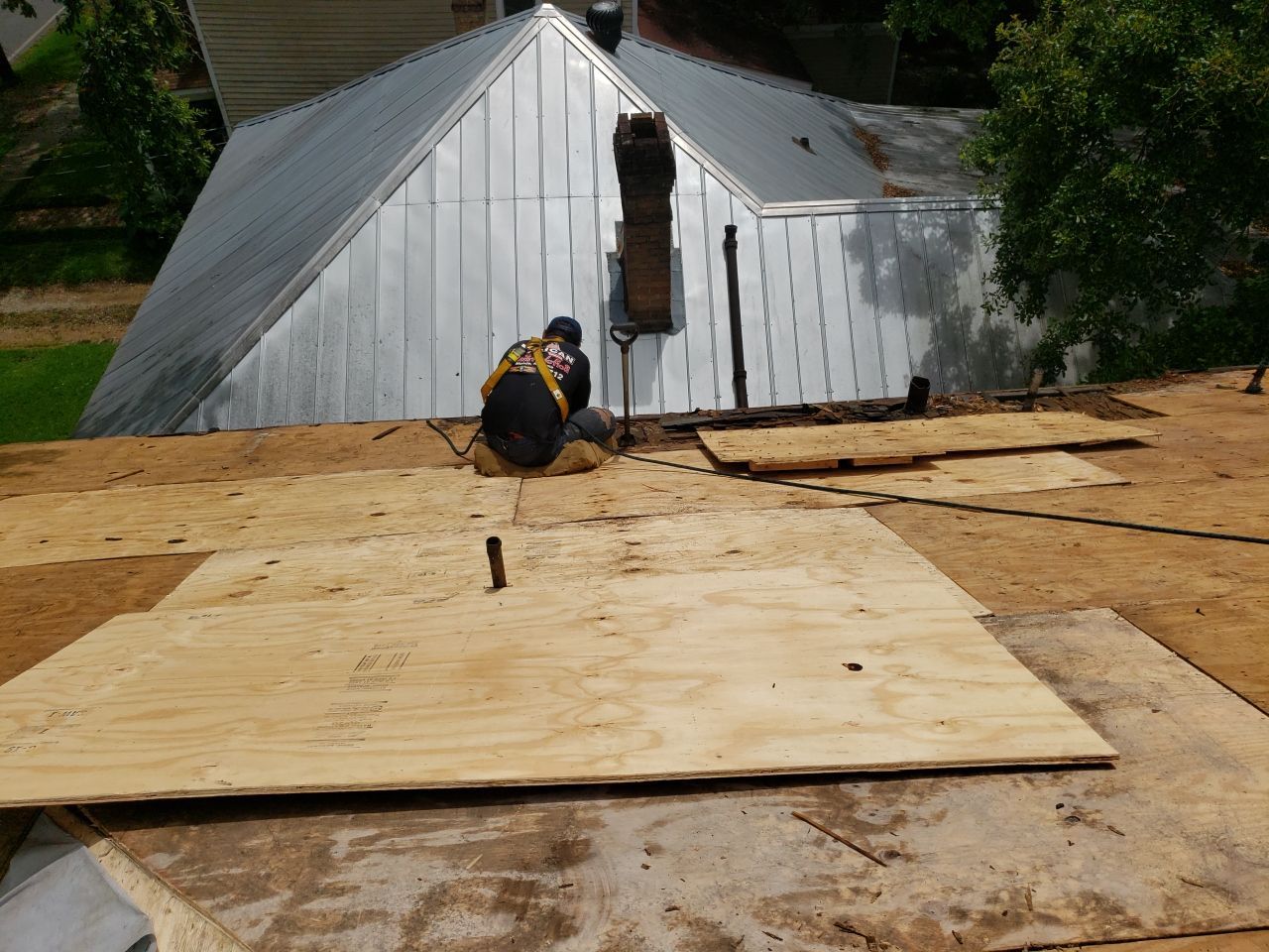 Residential Roofing Installation by American Roofing & Construction LLC