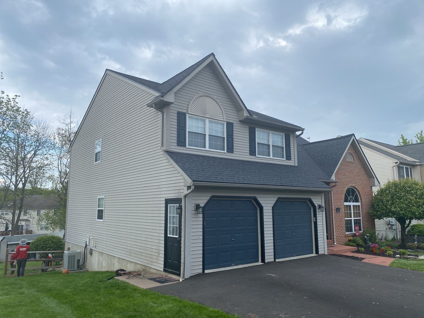 Roofing Installation using CertainTeed Landmark - Moire Black by Storm Guard of Ches-Mont PA