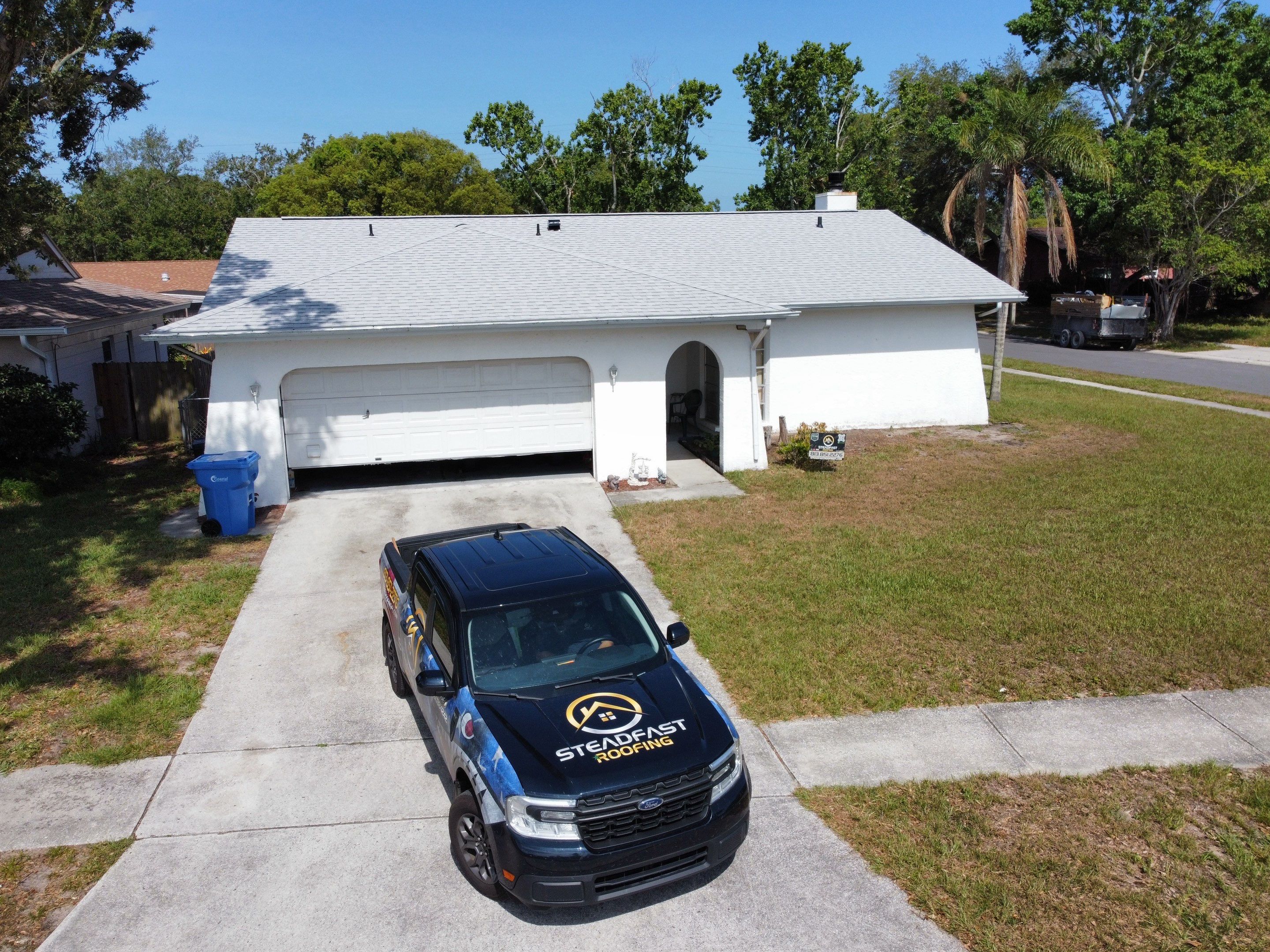 Roof Replacement in Palm Harbor, FL. by Steadfast Roofing