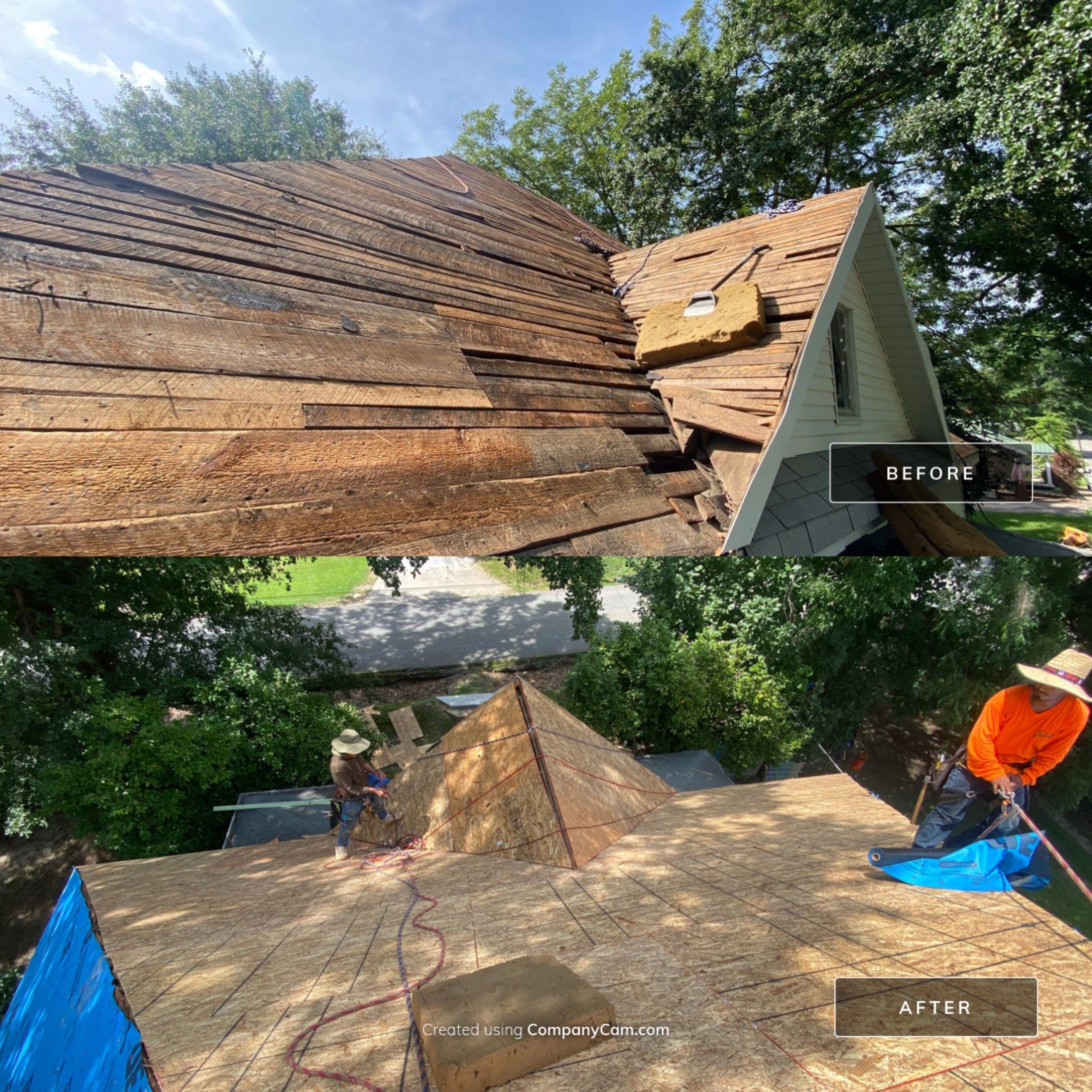 Residential Roofing Installation using CertainTeed Landmark by Deerfield Roofing LLC
