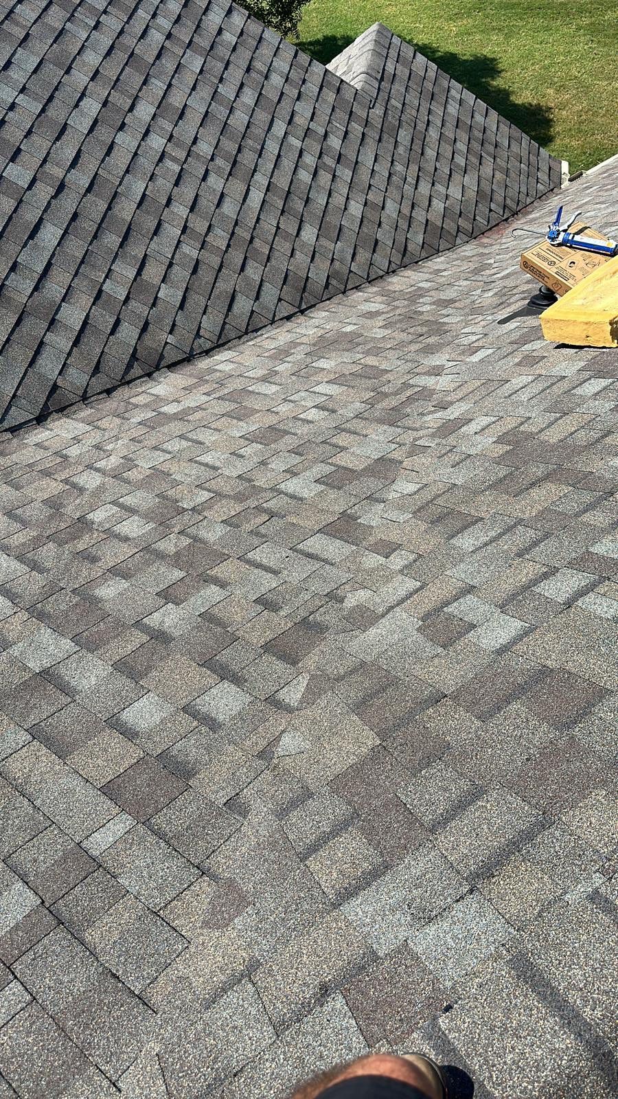 Reroof using Owens Corning Duration Storm IR in Driftwood by Castillo Roofing