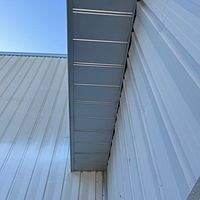 24ga 1.5" Mechanical Seam Mill FInish by Total Roofing System The Metal Roof Experts