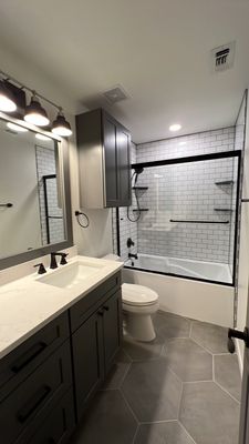 Subway Tile Shower Remodel in San Antonio