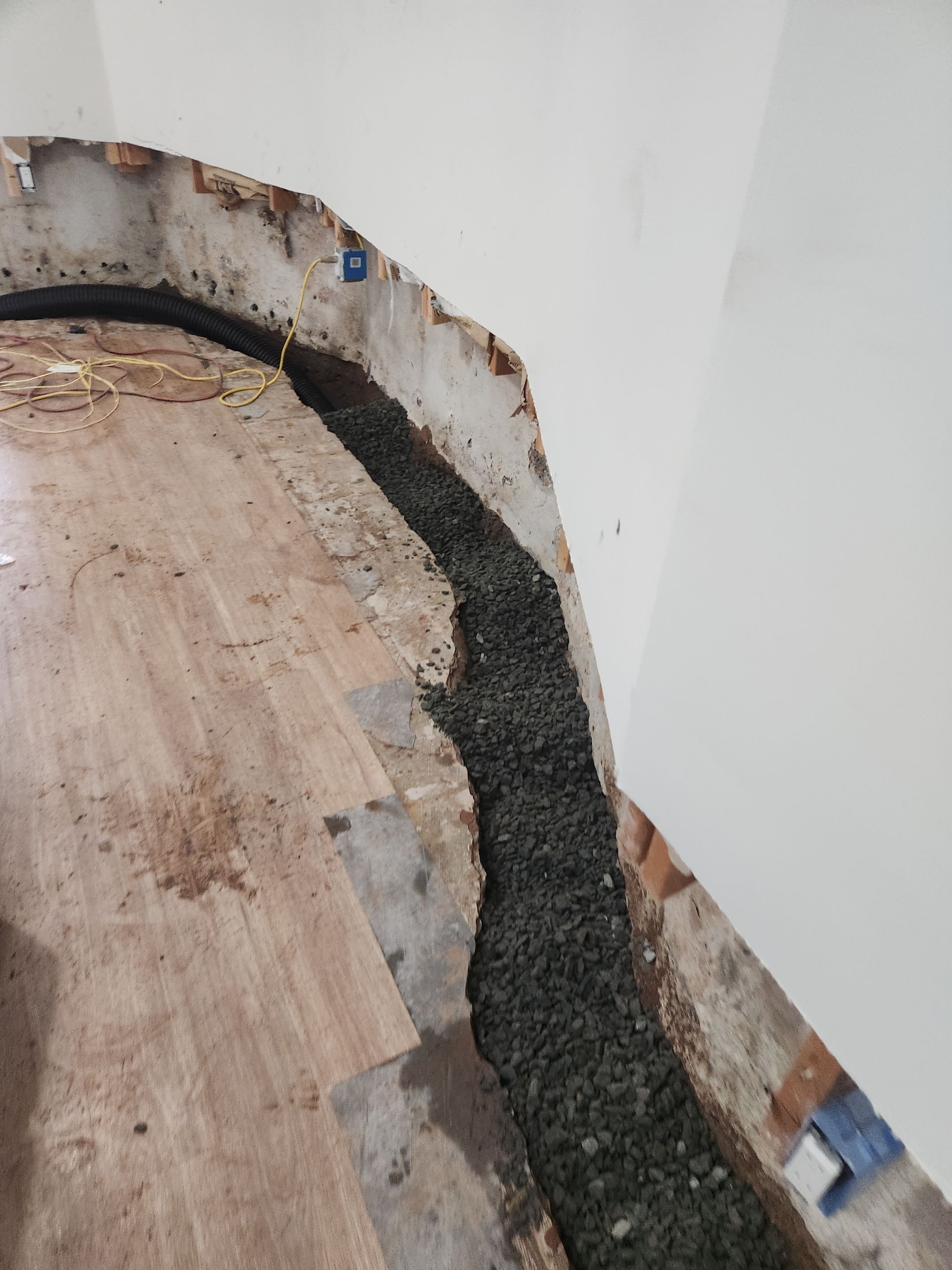 Interior French Drain Kearny NJ by Pure Service Pro, LLC 