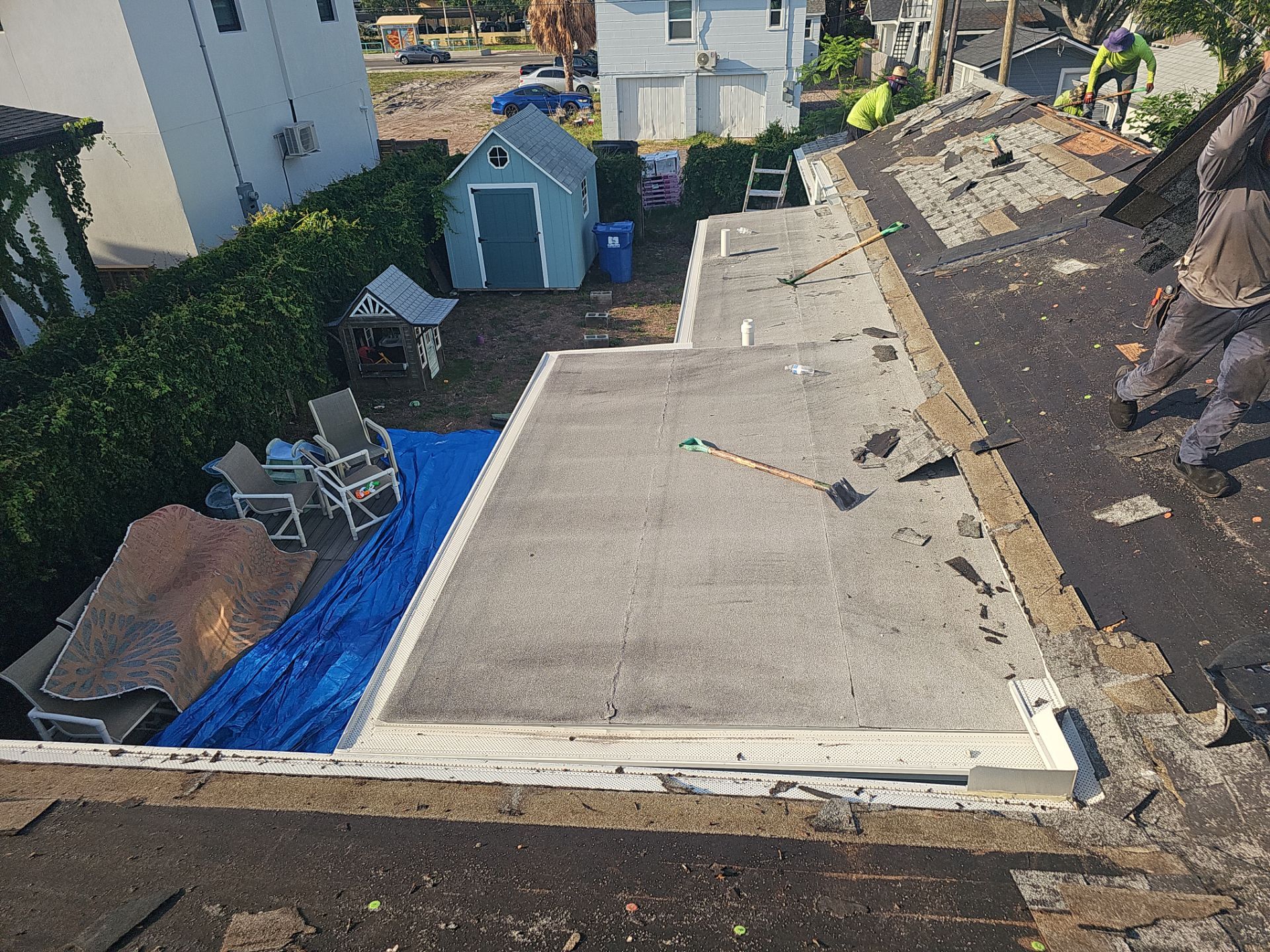 Project in St. Petersburg 33713 by Mitchell Roofing Company LLC 