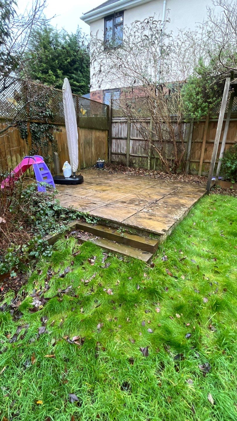 Roof and Patio Cleaning using Honda 15lpm Low Pressure Washing Machine by Ges Exterior Cleaning ltd