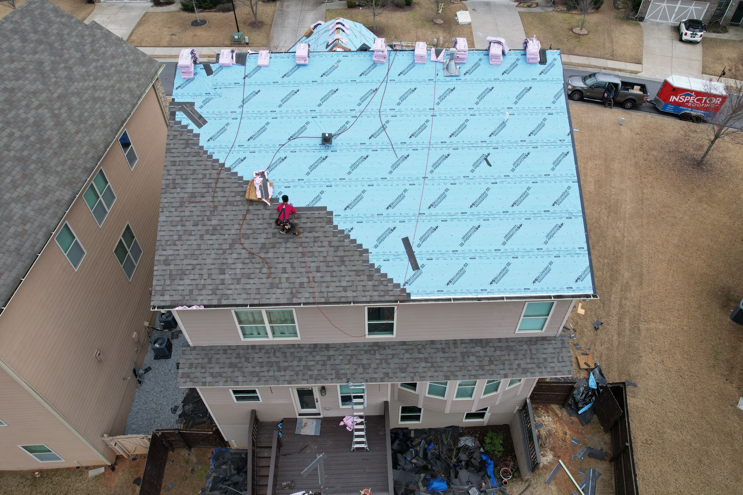 Residential Roofing Repair using Owens Corning by Inspector Roofing and Restoration
